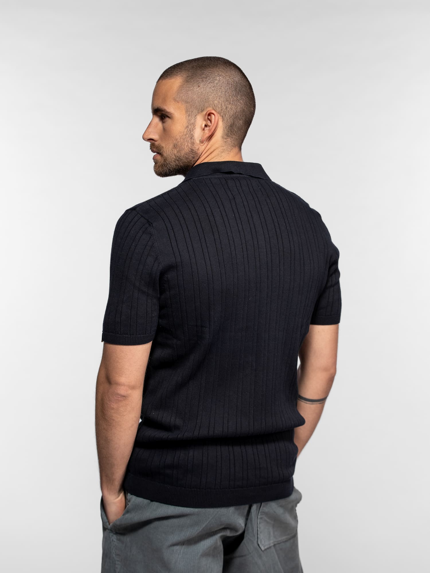 Dent - Polo en tricot homme - Image 5