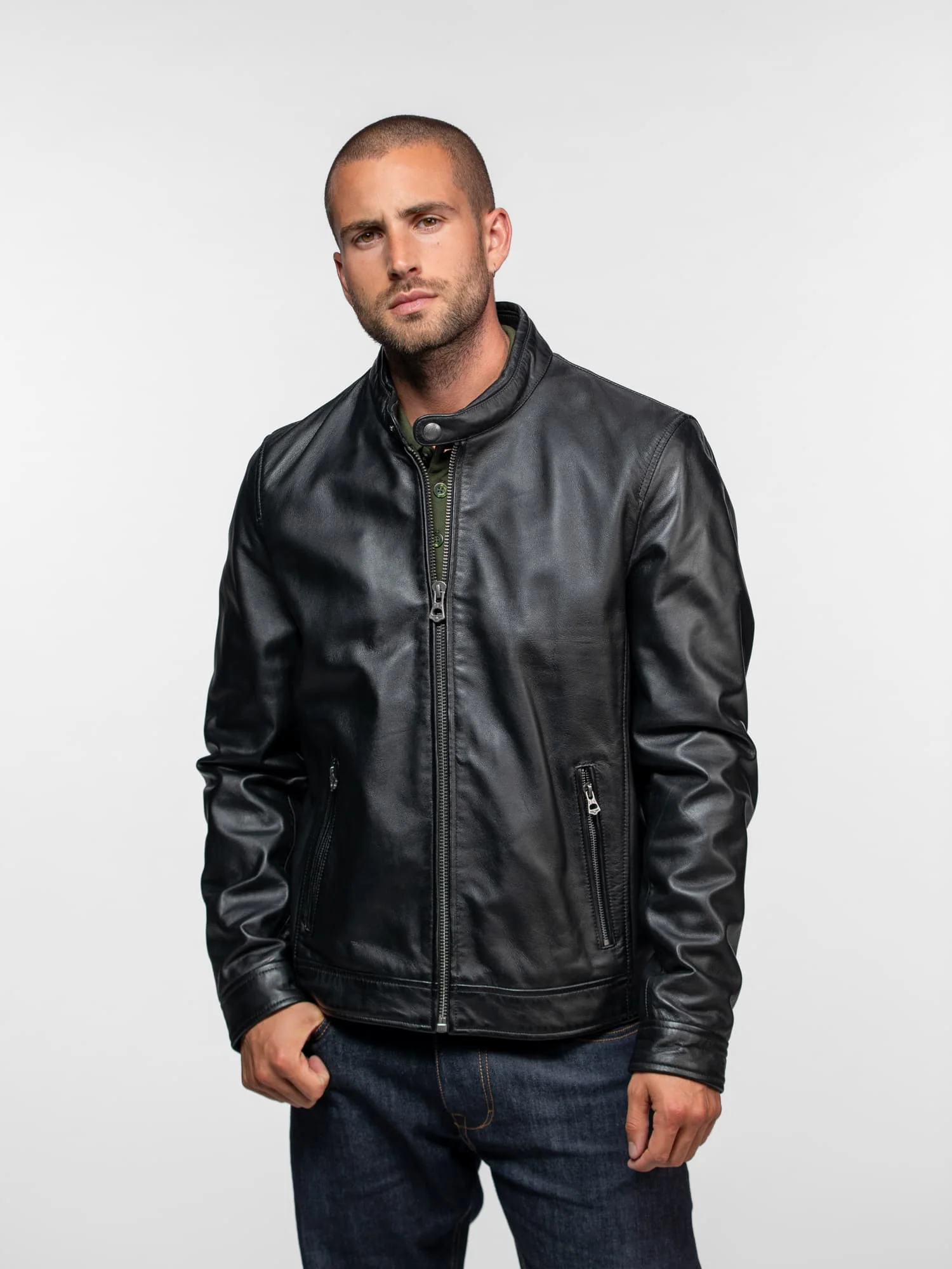 Dilkon - Blouson cuir motard - Image 4