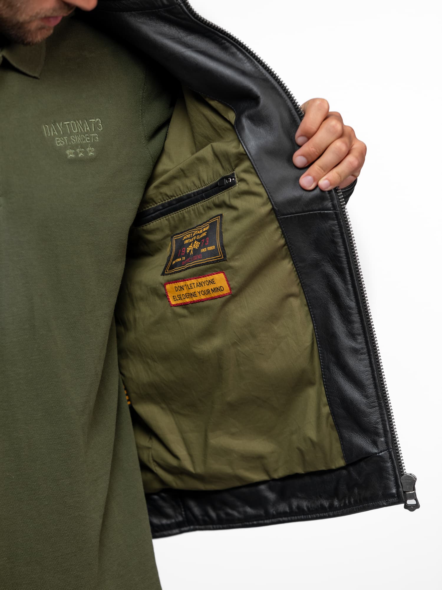 Dilkon - Blouson cuir motard - Image 6