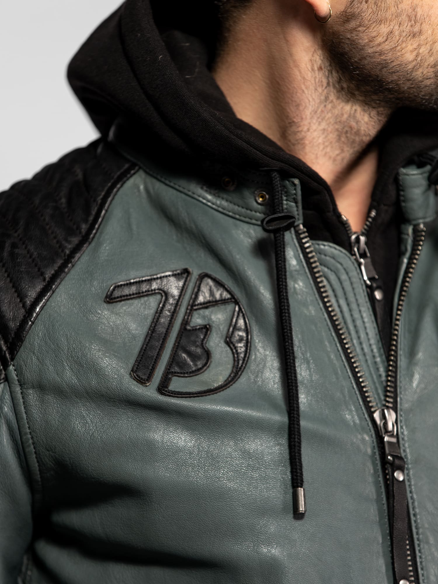 Dodds - Blouson motard capuche - Image 11