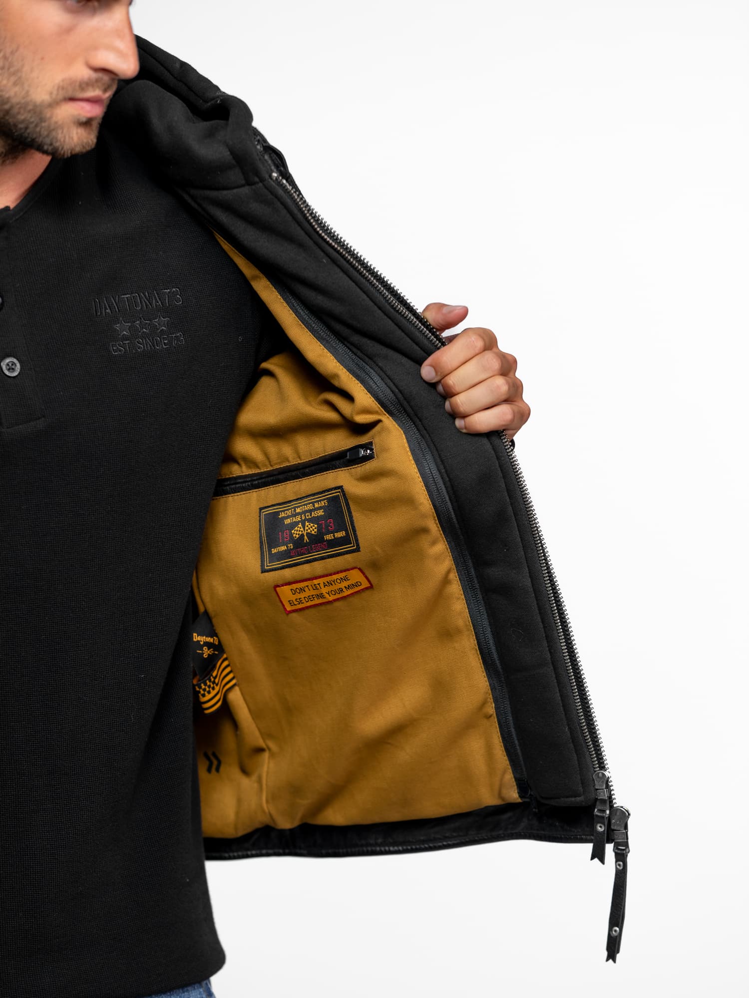 Dodds - Blouson motard capuche - Image 7