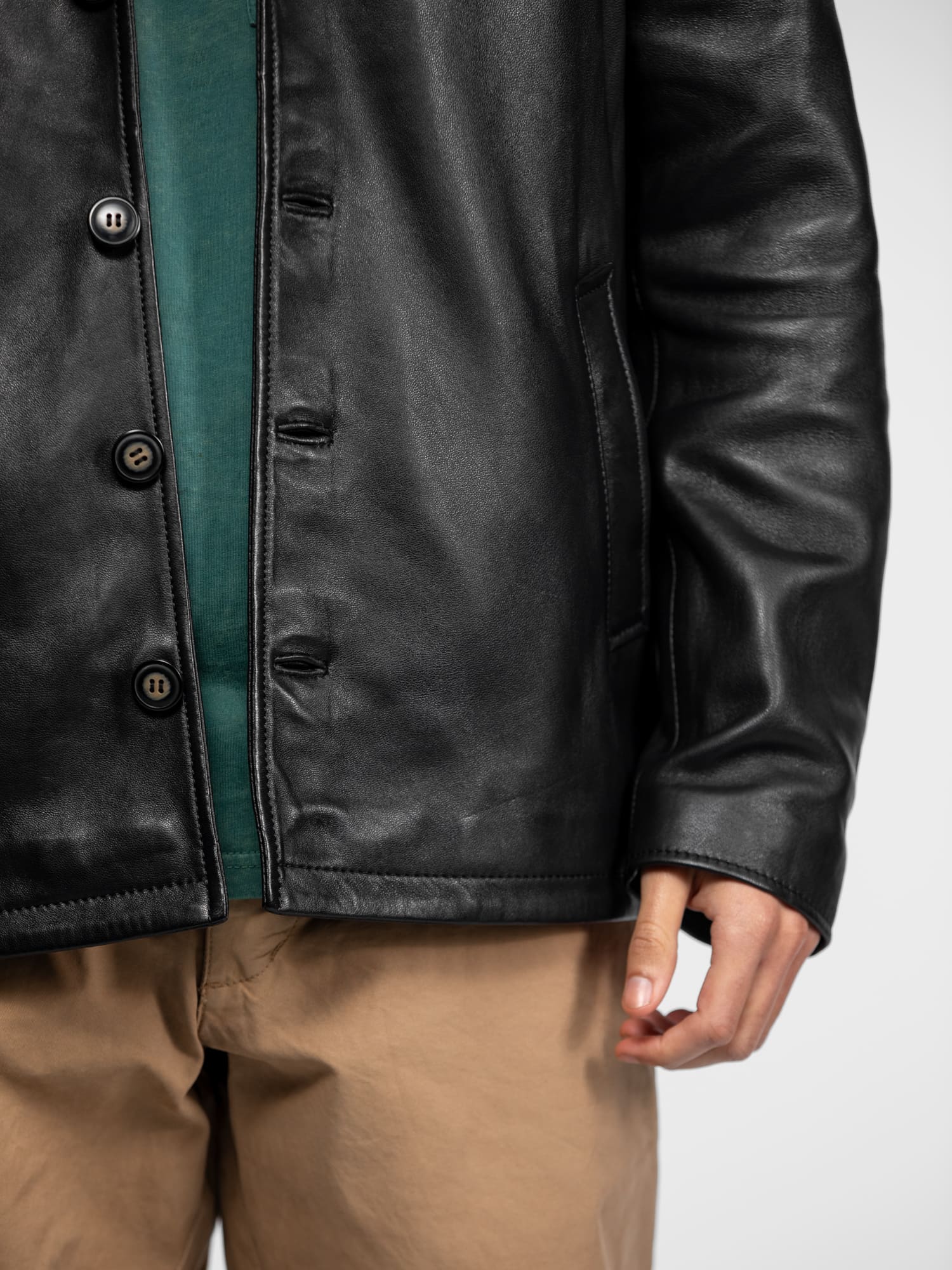 Dodge - Veste en cuir homme - Image 3