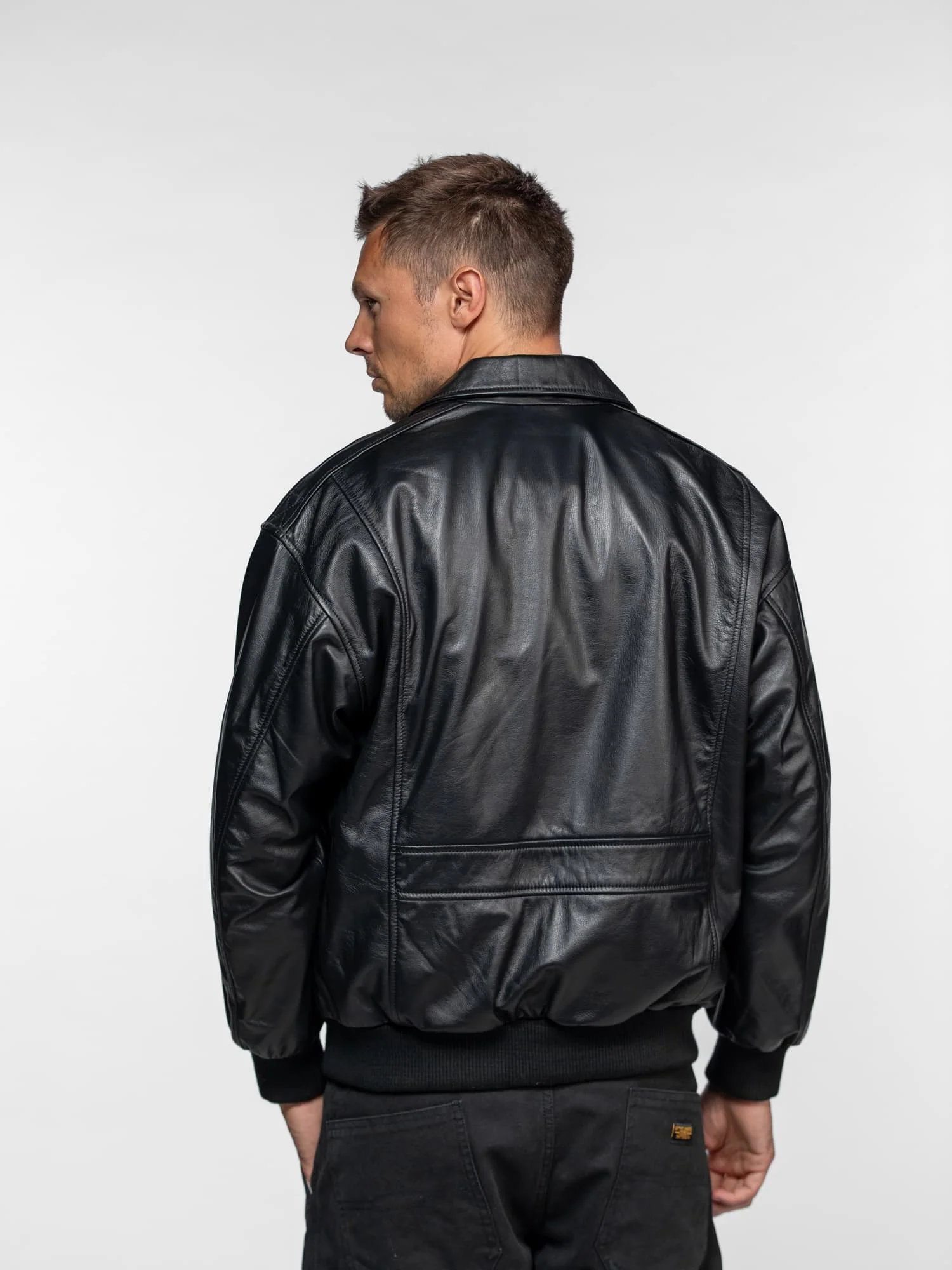 Dogue - Blouson cuir aviateur - Image 6