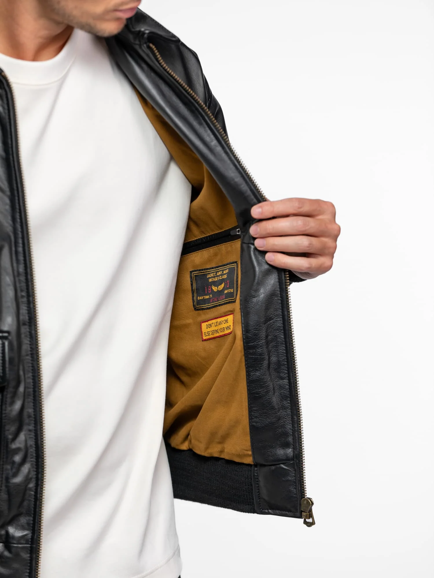 Dogue - Blouson cuir aviateur - Image 7