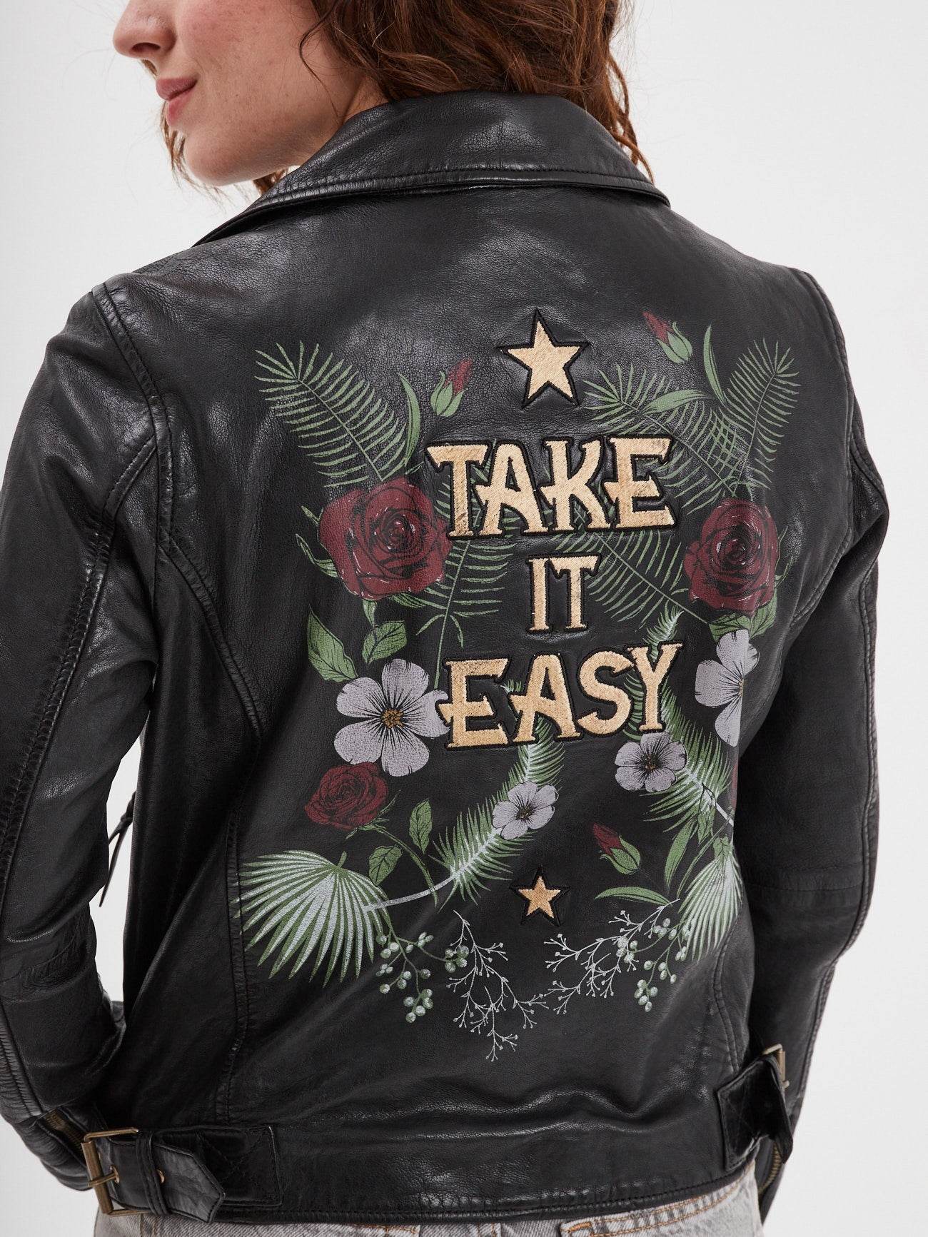 Dudley - Blouson cuir femme - Image 5