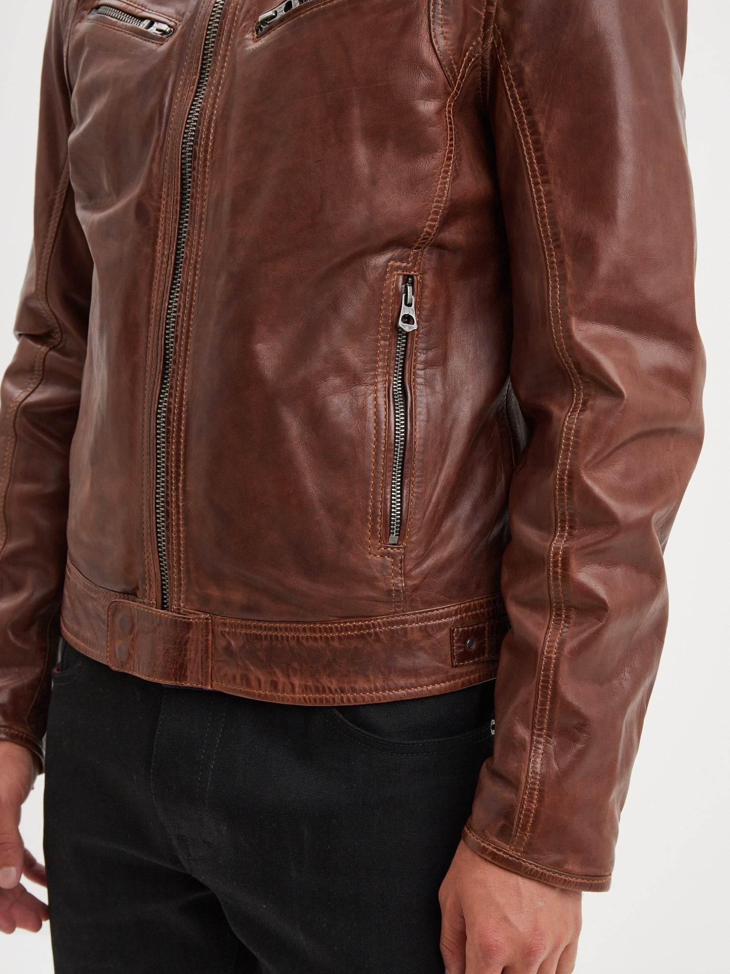 Dustin - Blouson cuir homme - Image 10