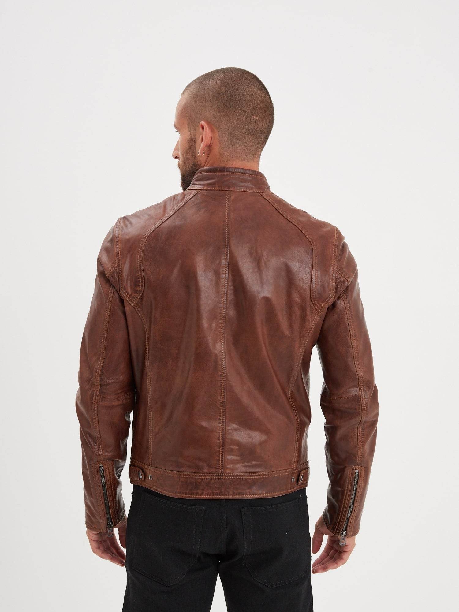 Dustin - Blouson cuir homme - Image 12