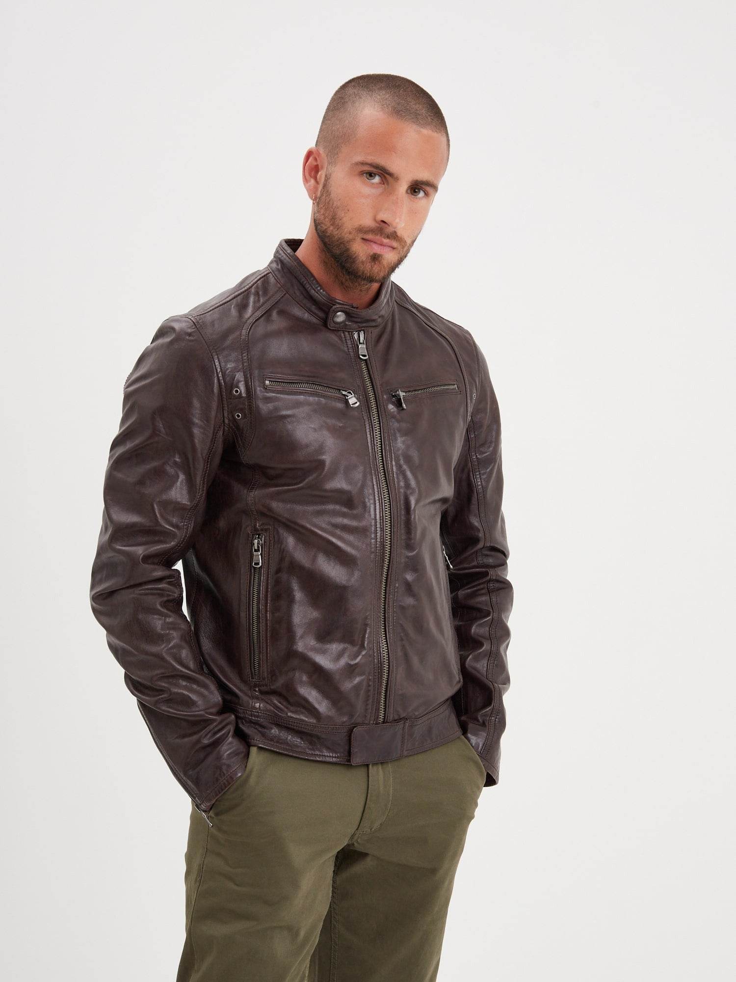 Dustin - Blouson cuir homme - Image 14