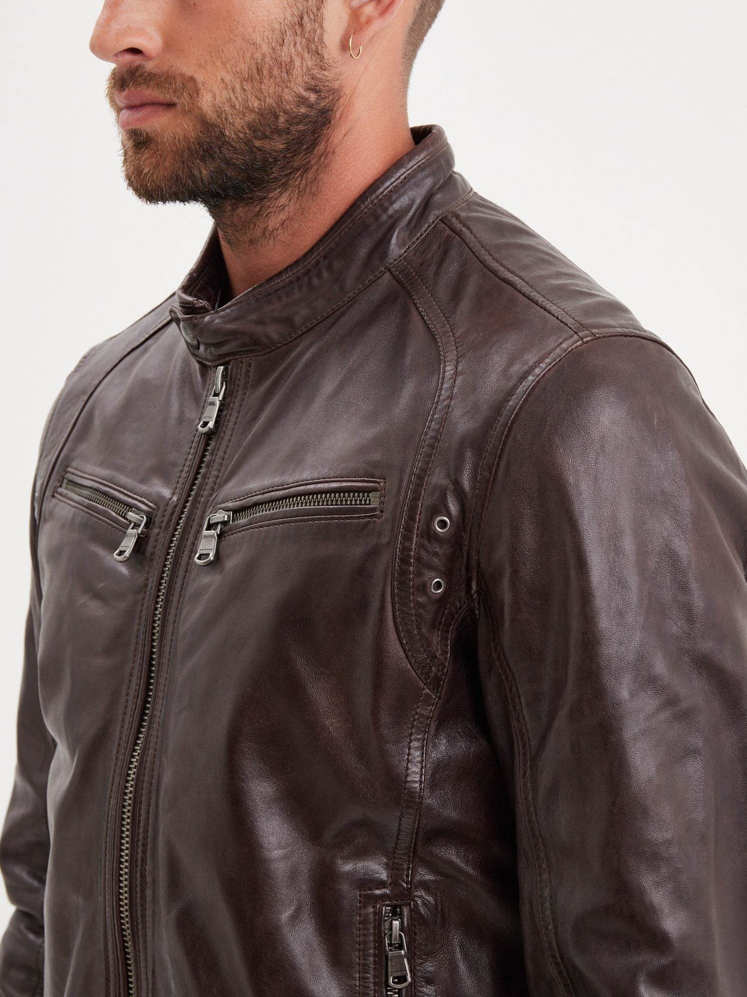 Dustin - Blouson cuir homme - Image 15