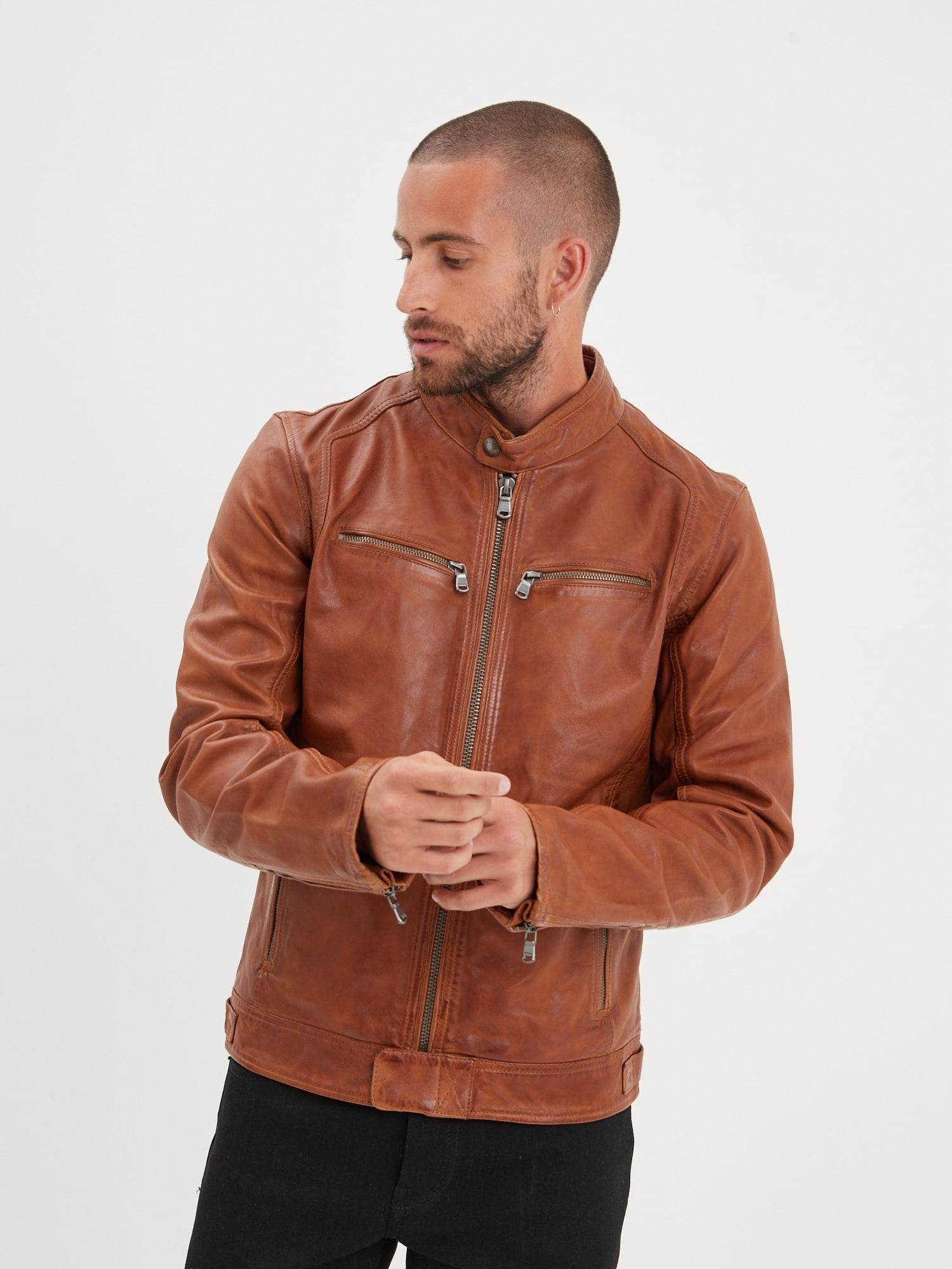 Dustin - Blouson cuir homme - Image 19