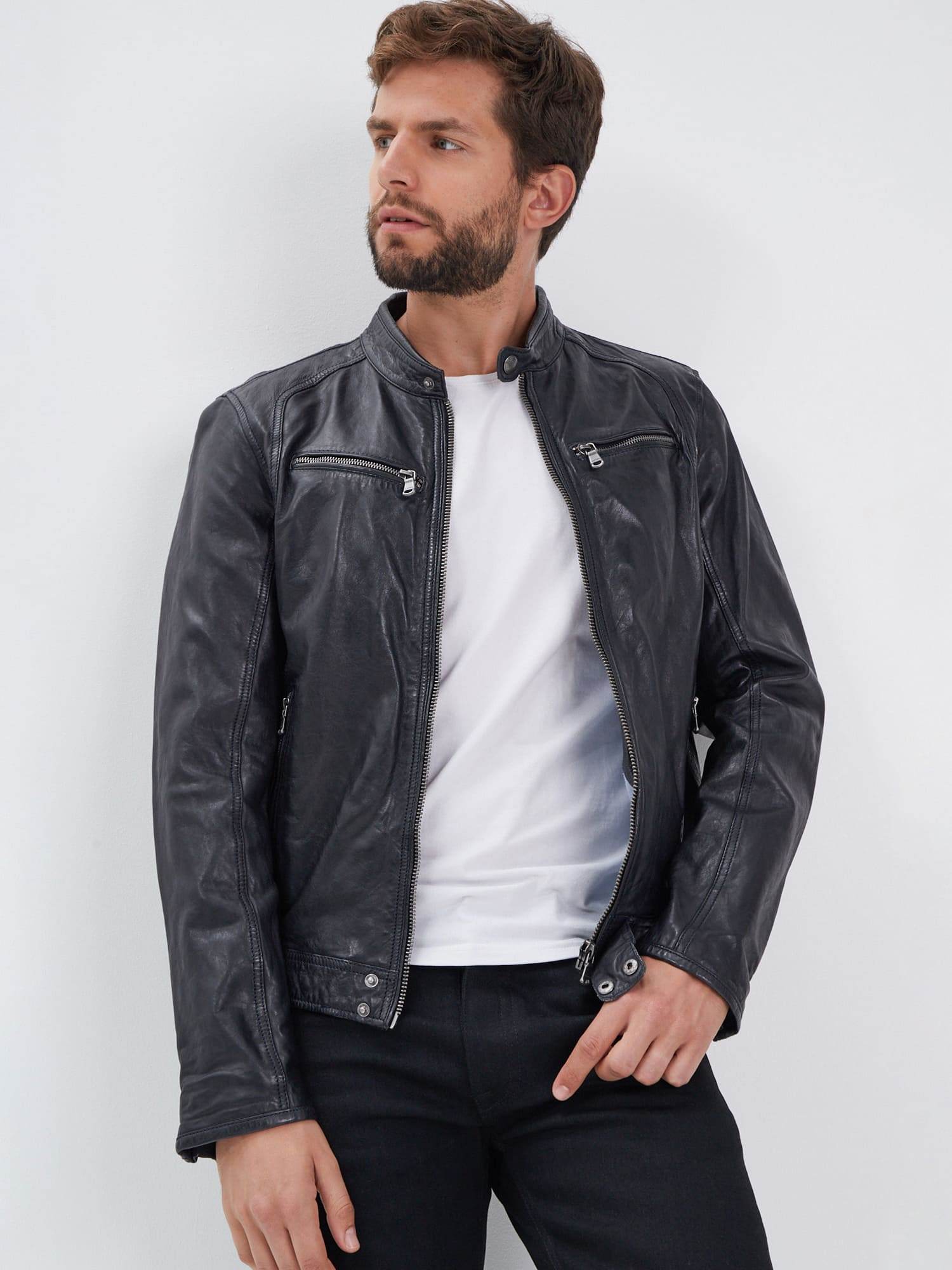 Dustin - Blouson cuir homme - Image 25