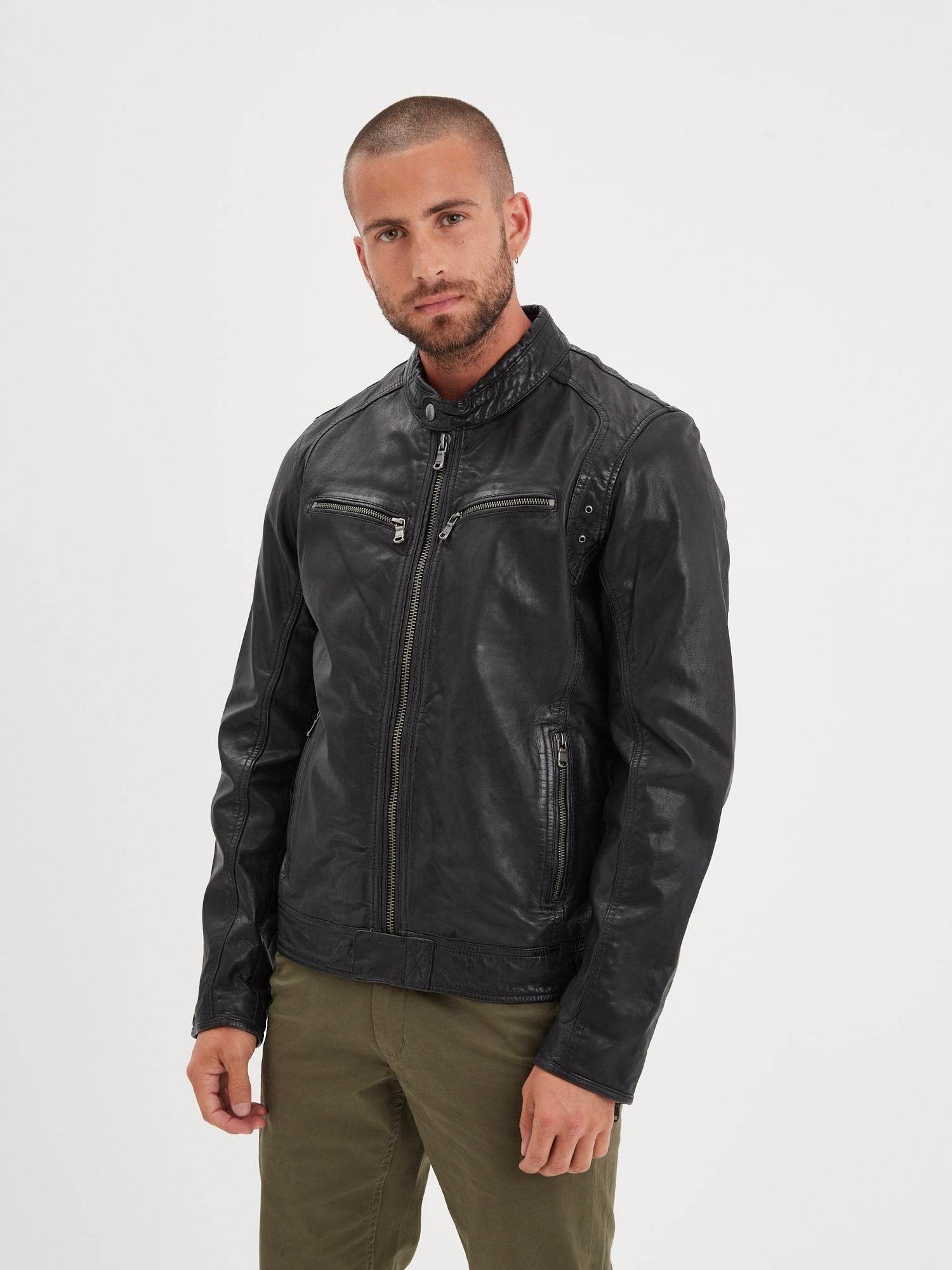 Dustin - Blouson cuir homme - Image 3