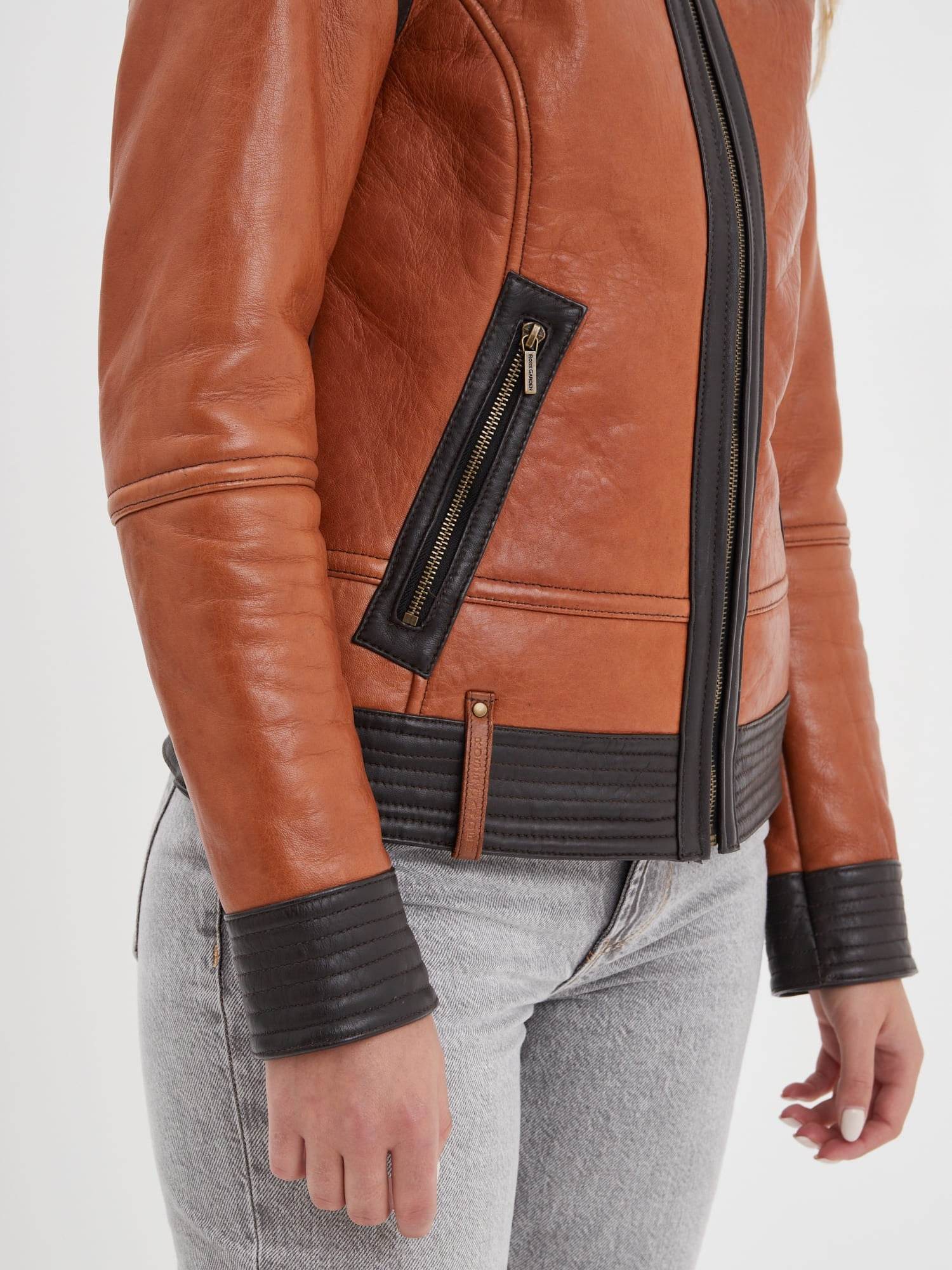 Emilia - Bombardier cuir femme - Image 6