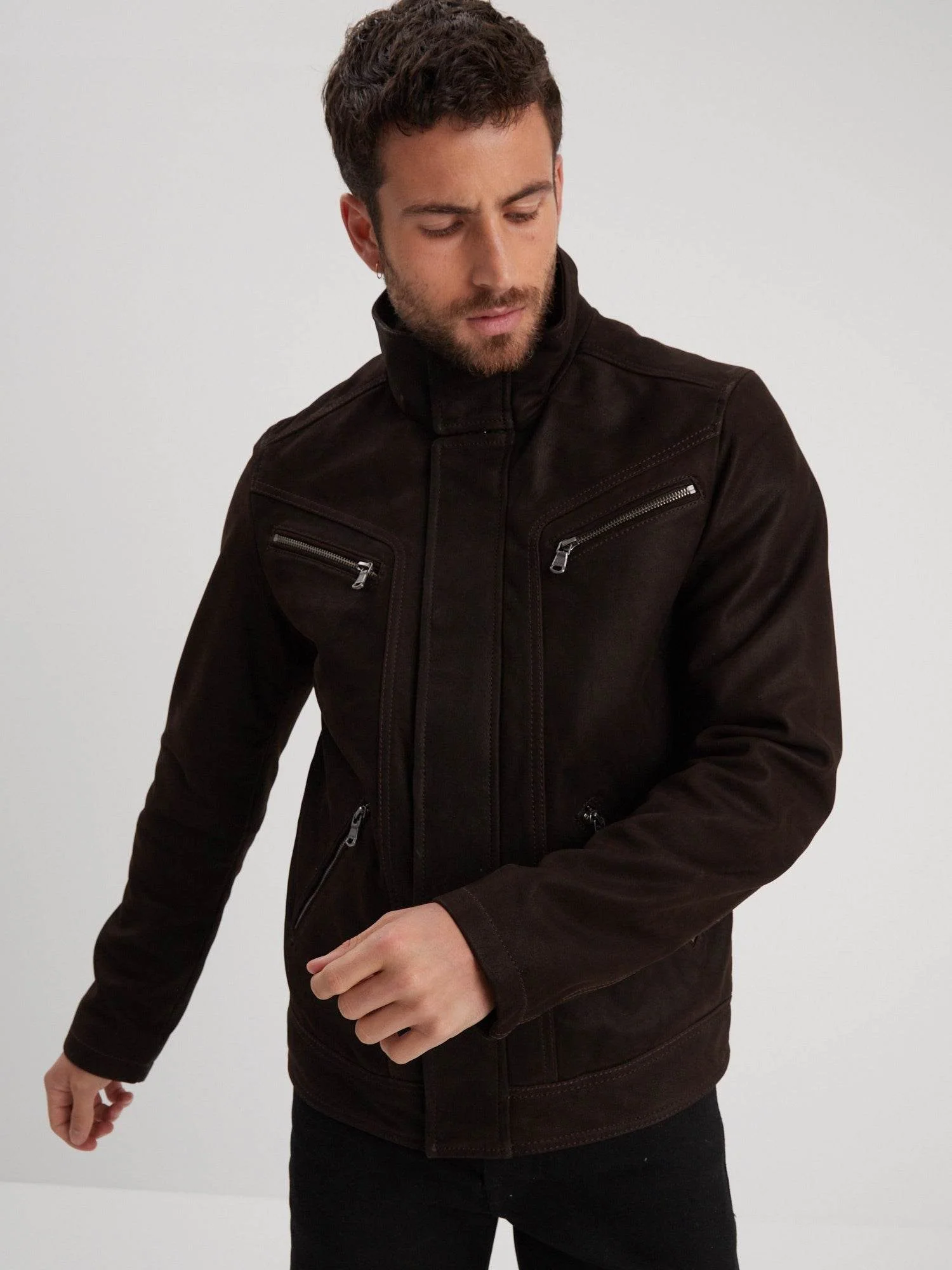 Falcon madisson - Blouson cuir homme - Image 5
