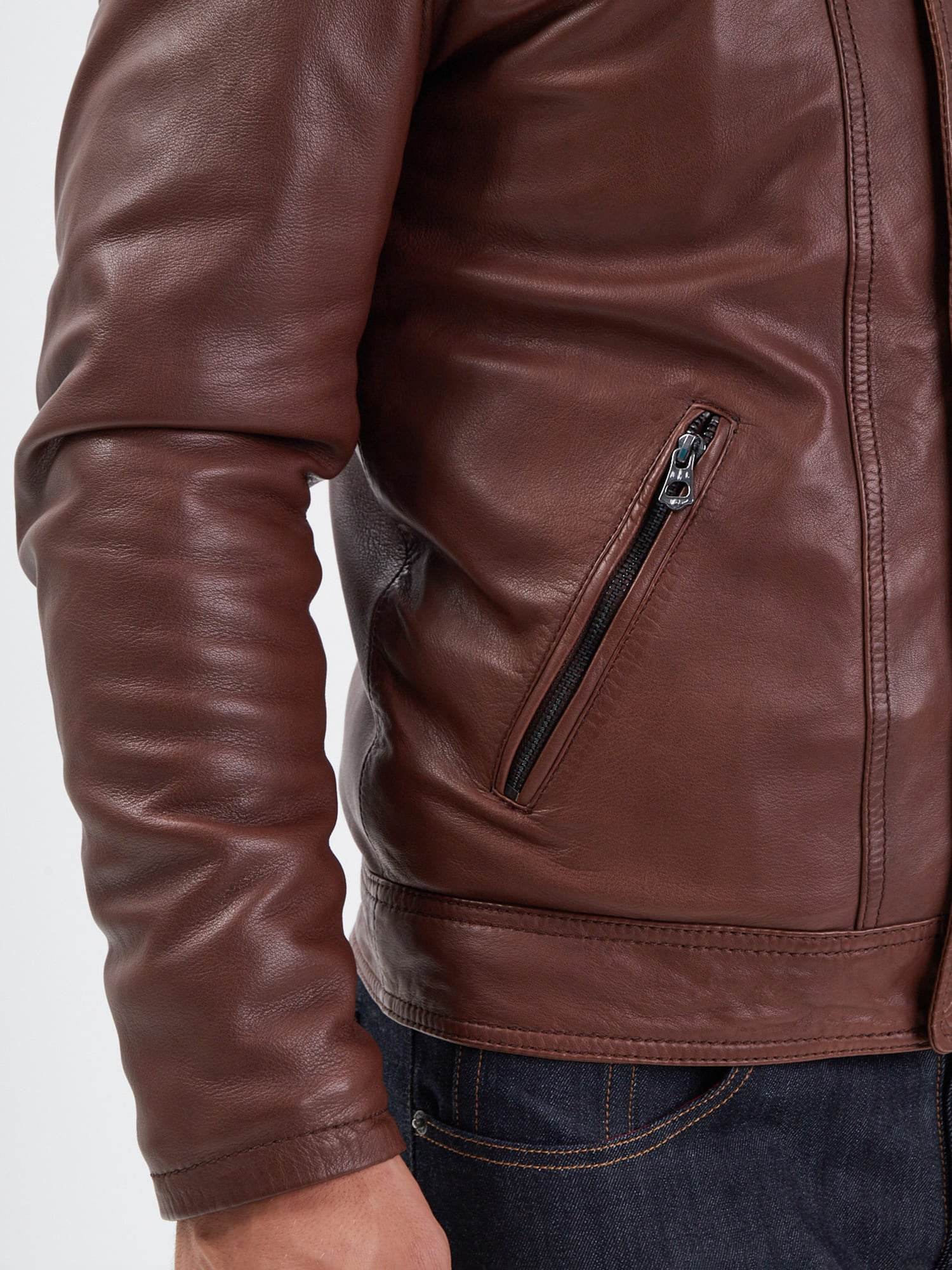 Falconero - Blouson cuir homme - Image 10