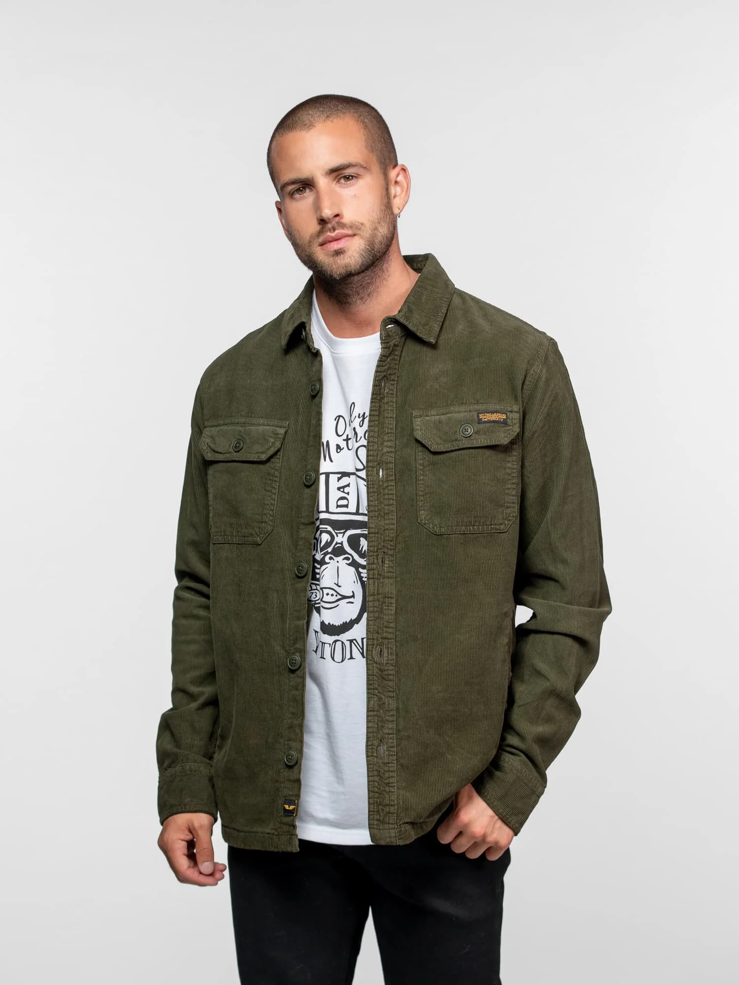 Farnham - Chemise en velours côtelé