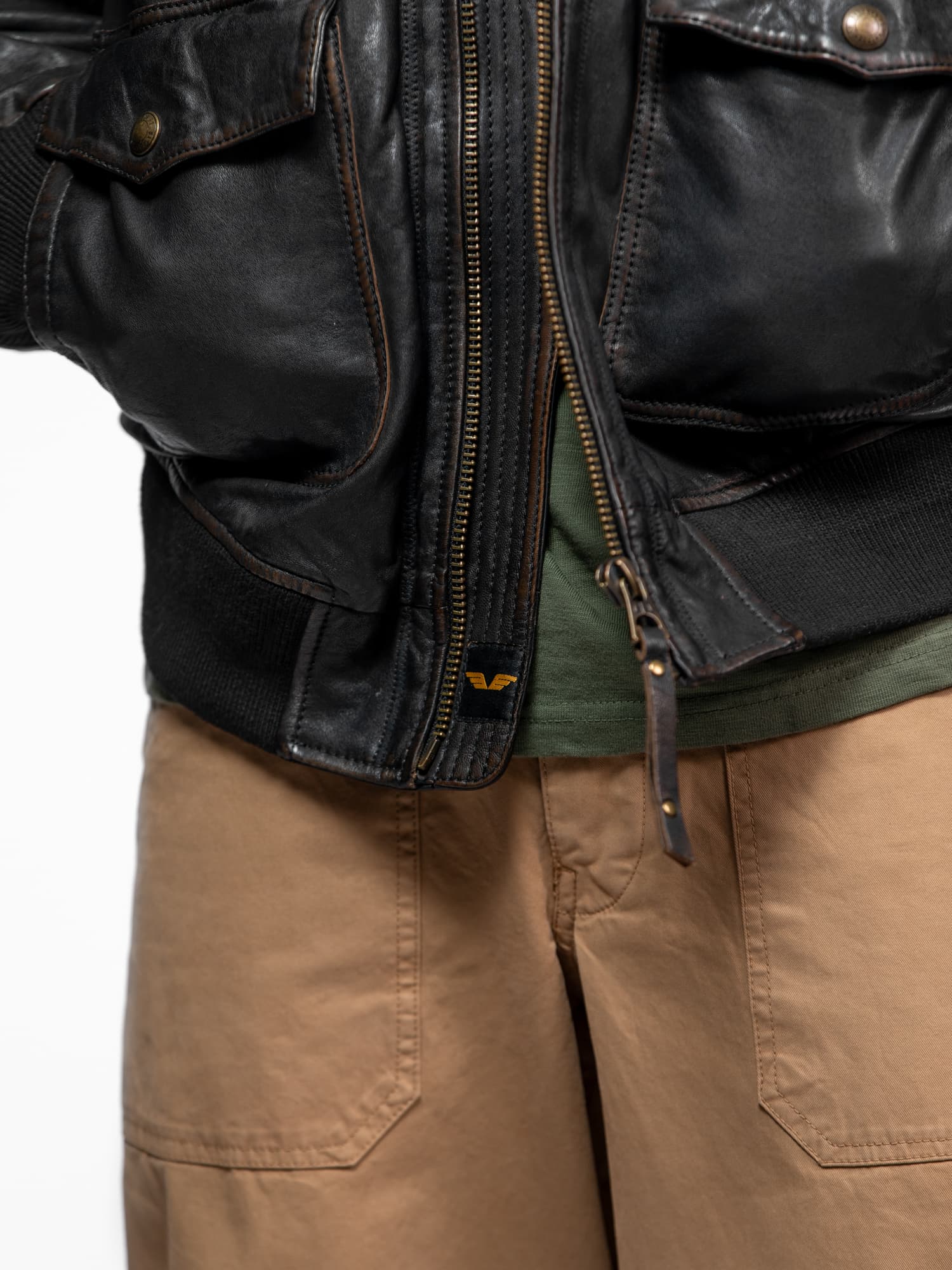 Ferber - Blouson cuir vintage - Image 3