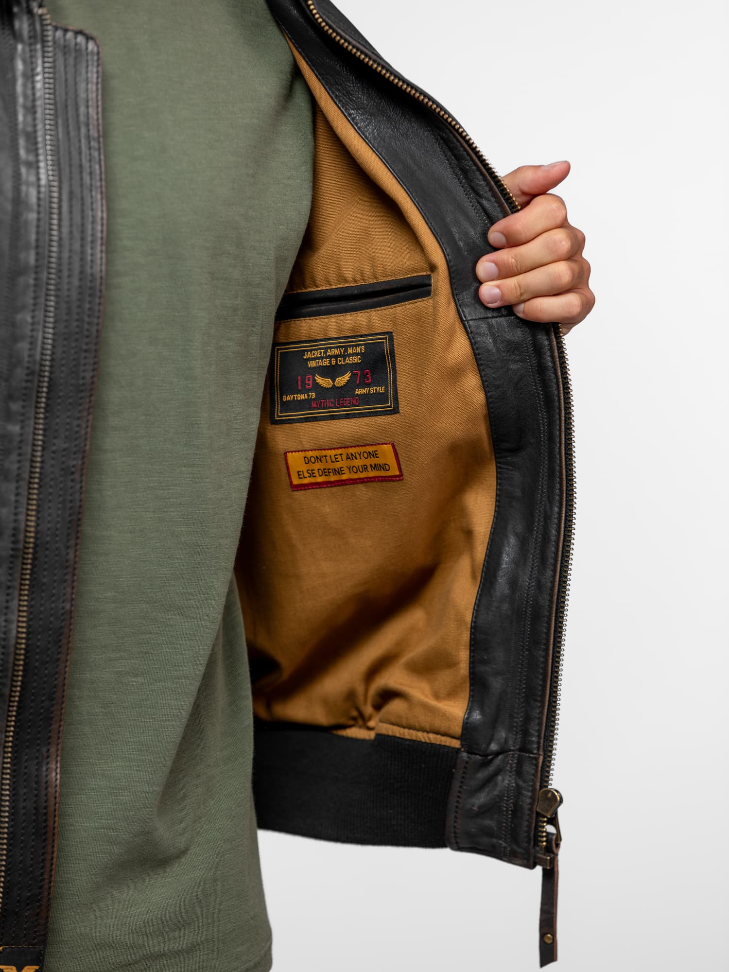 Ferber - Blouson cuir vintage - Image 4