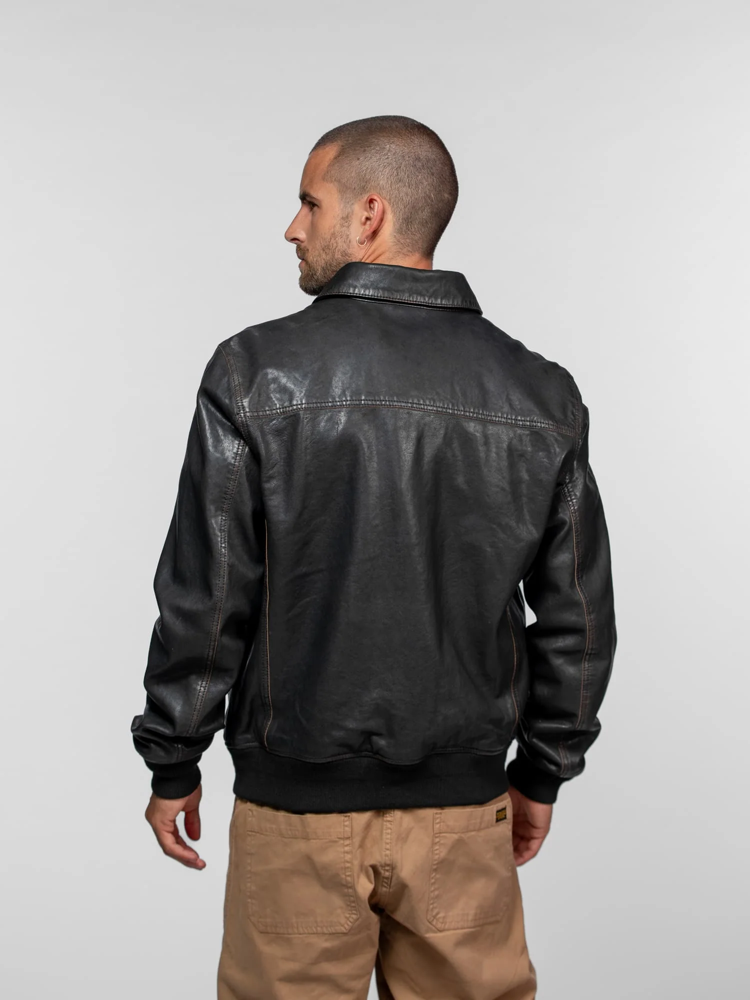 Ferber - Blouson cuir vintage - Image 5