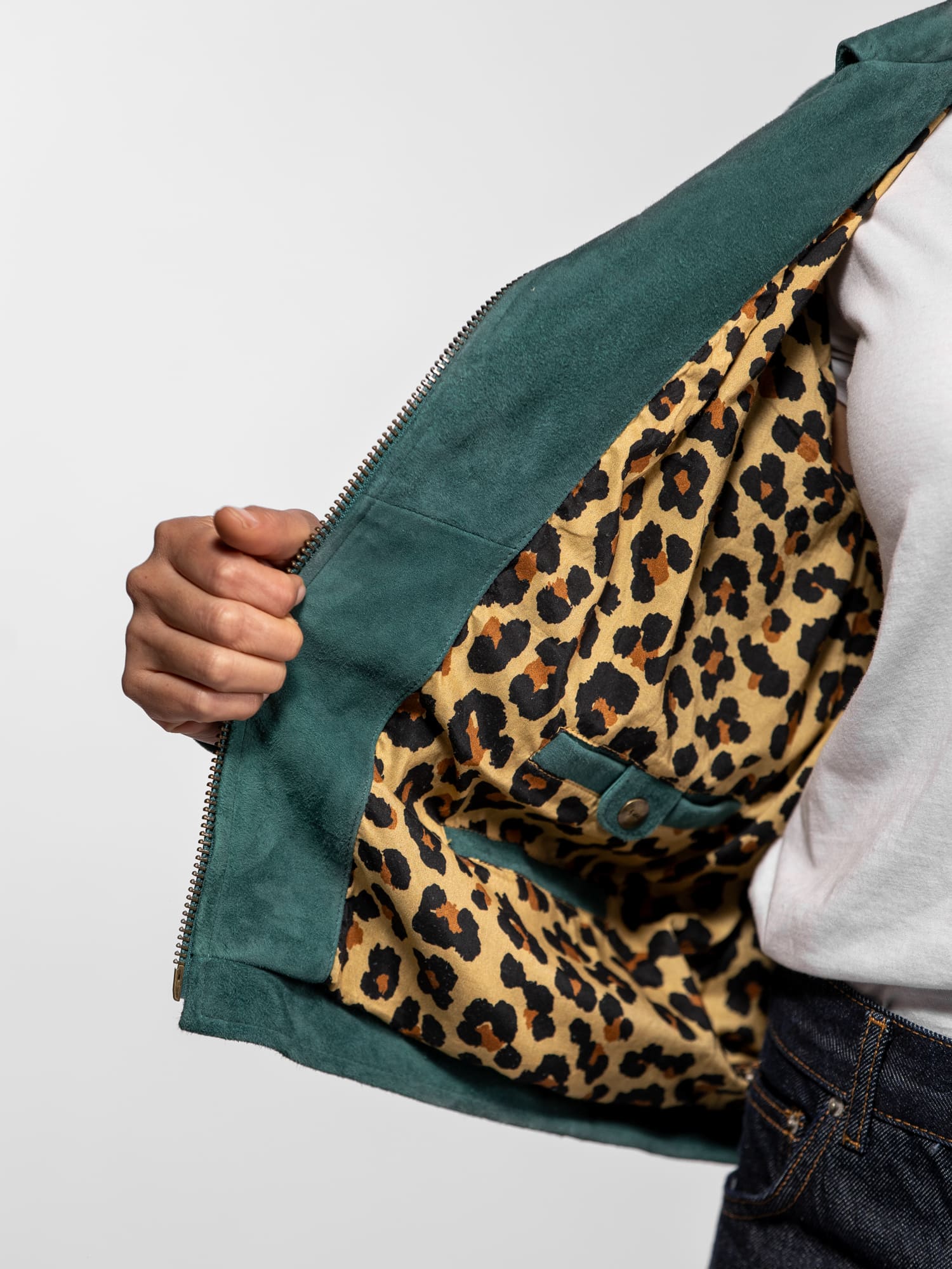Fern - Blouson cuir suédé femme - Image 10