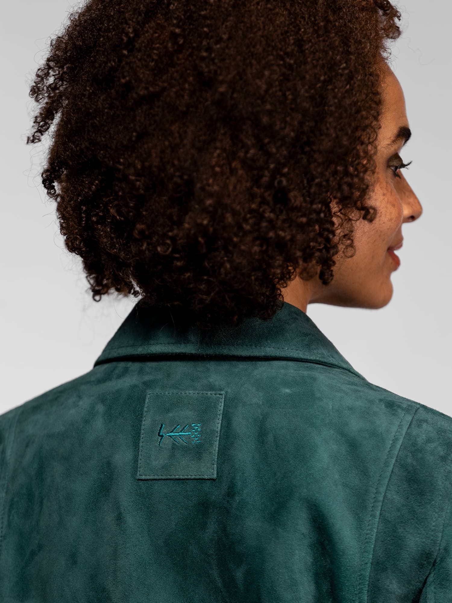 Fern - Blouson cuir suédé femme - Image 11