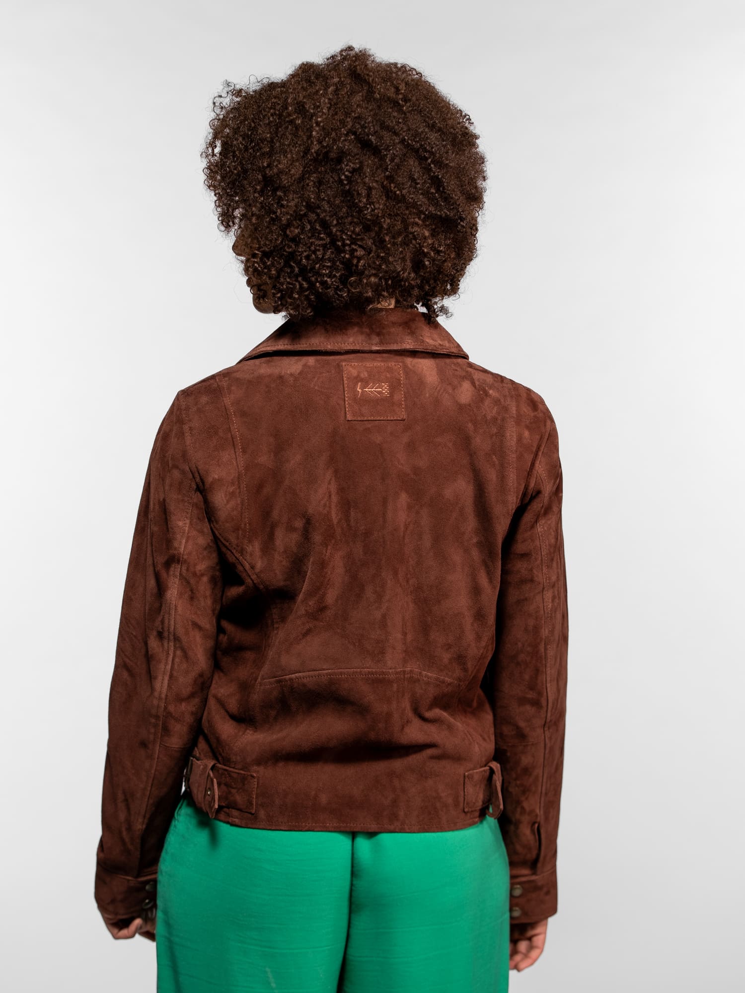 Fern - Blouson cuir suédé femme - Image 17