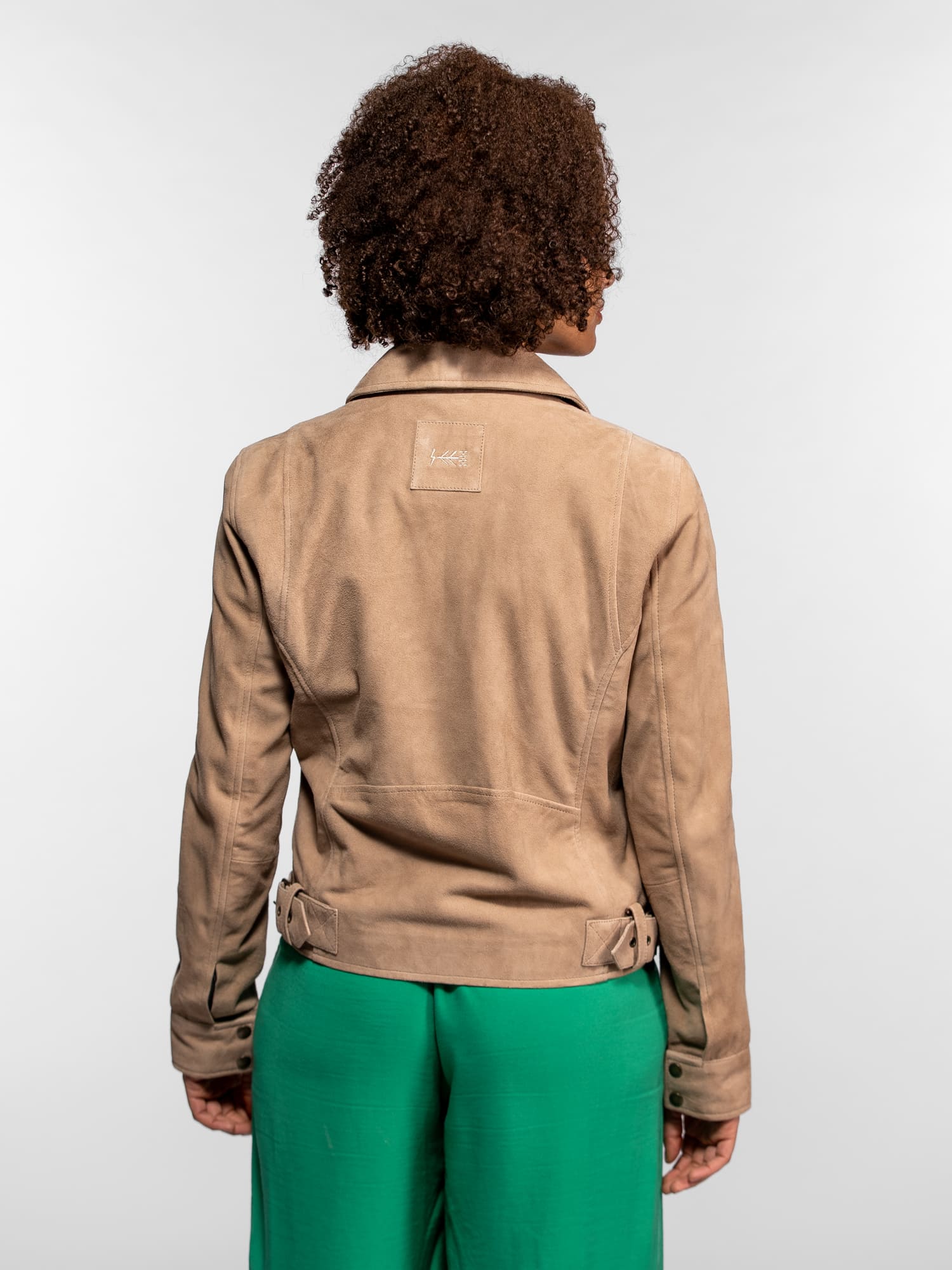 Fern - Blouson cuir suédé femme - Image 3