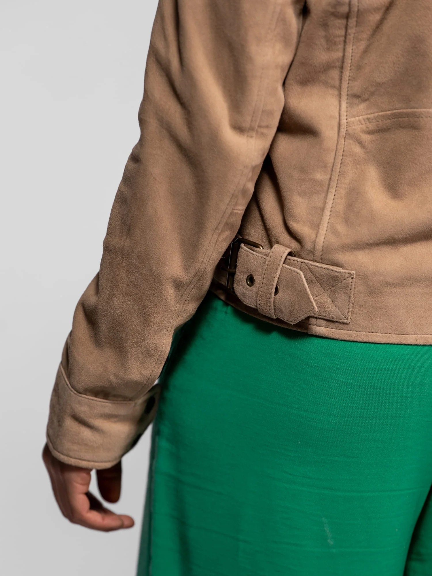 Fern - Blouson cuir suédé femme - Image 4