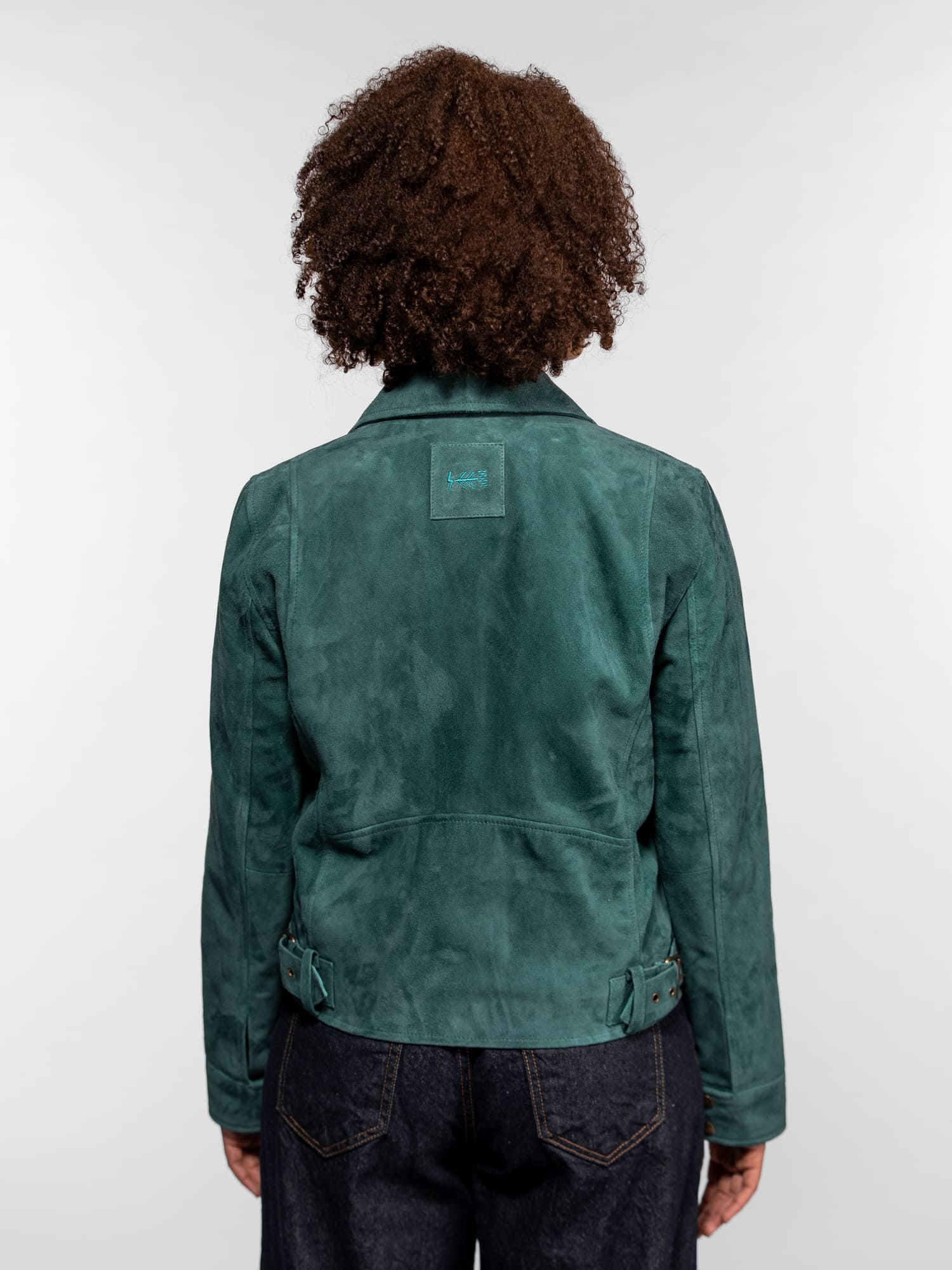 Fern - Blouson cuir suédé femme - Image 9