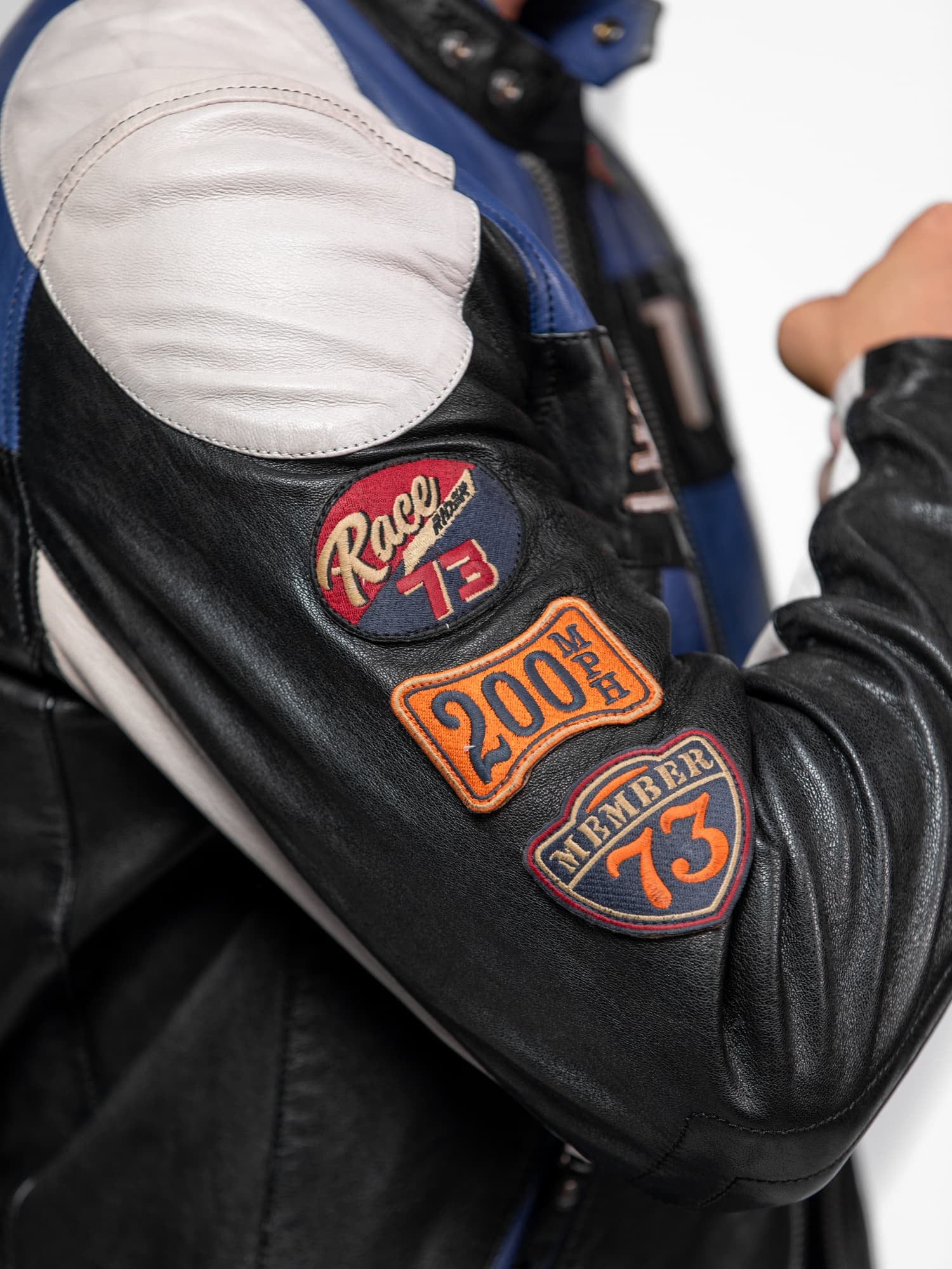 Findlay - Blouson cuir racing - Image 4