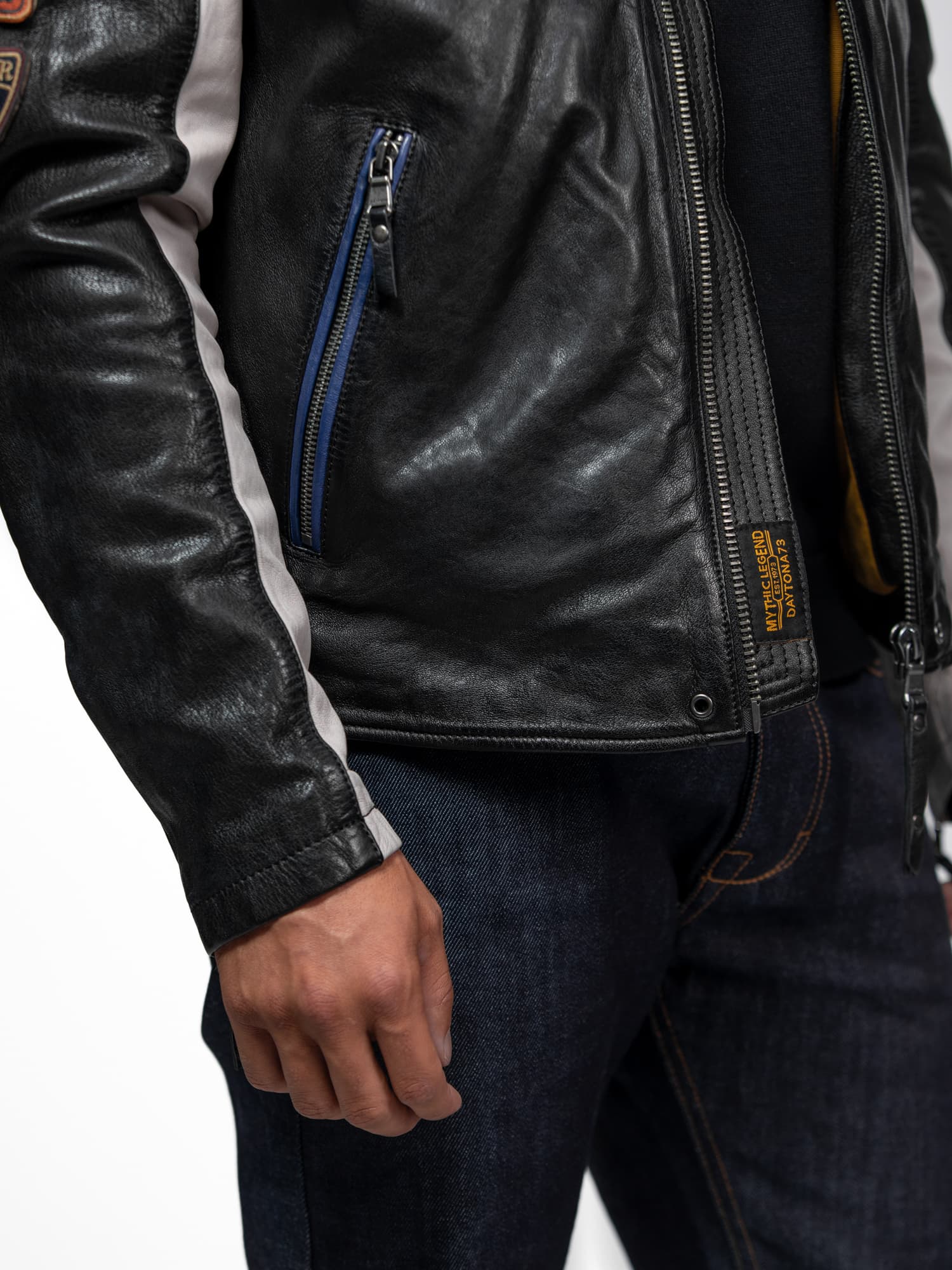 Findlay - Blouson cuir racing - Image 6
