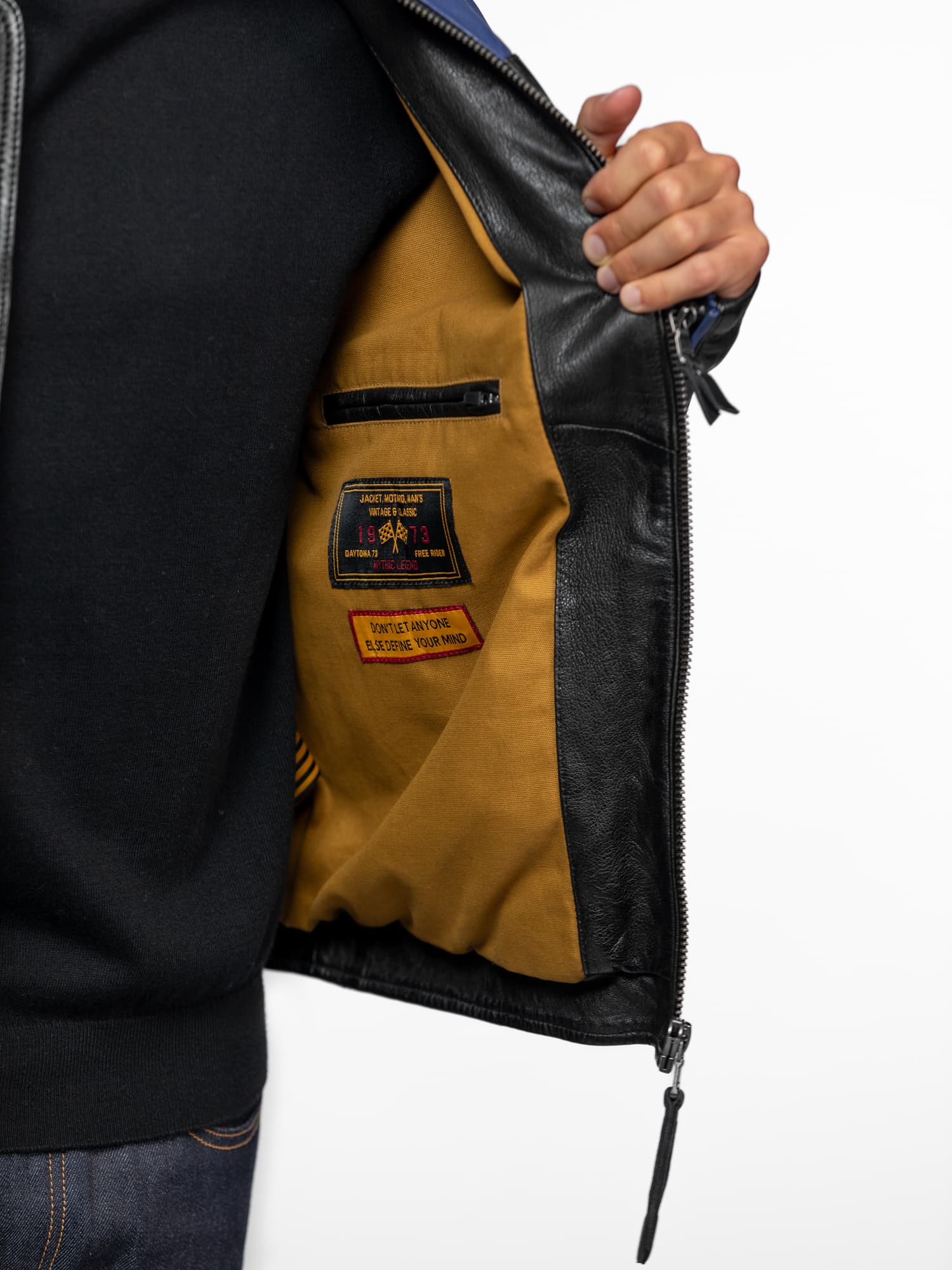 Findlay - Blouson cuir racing - Image 7