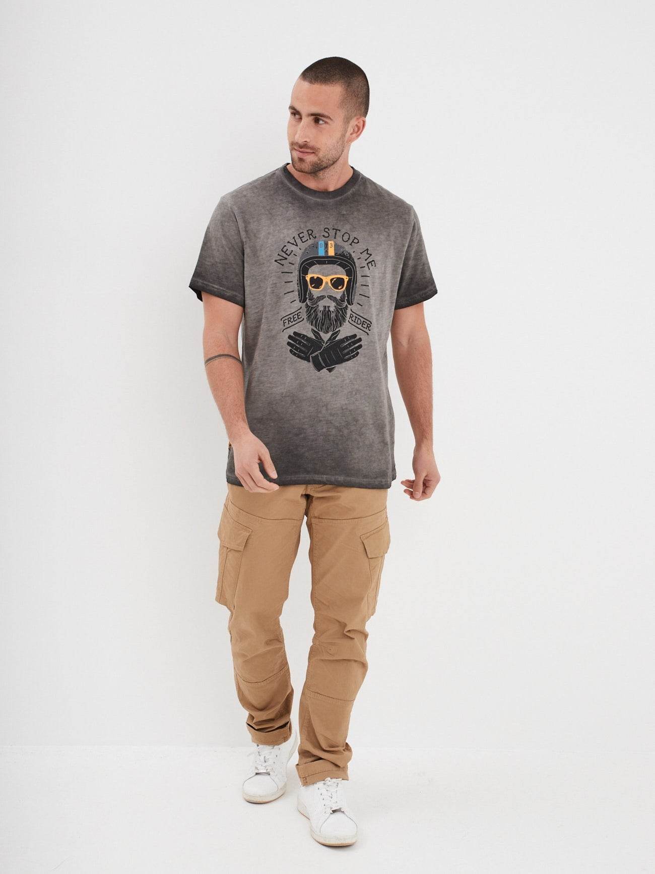 Free rider - T-shirt textile homme - Image 5