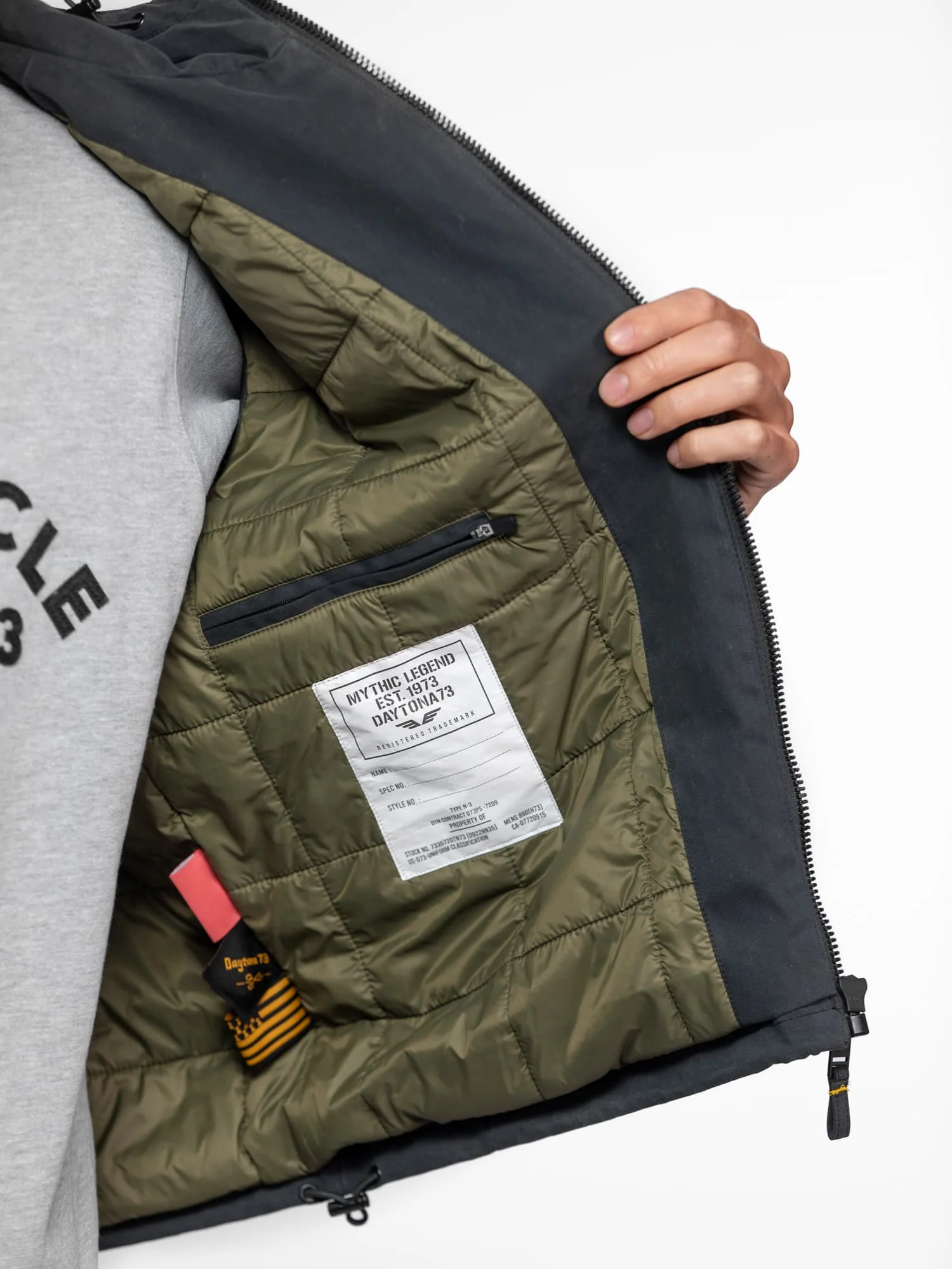 Frey - Parka courte capuche - Image 13