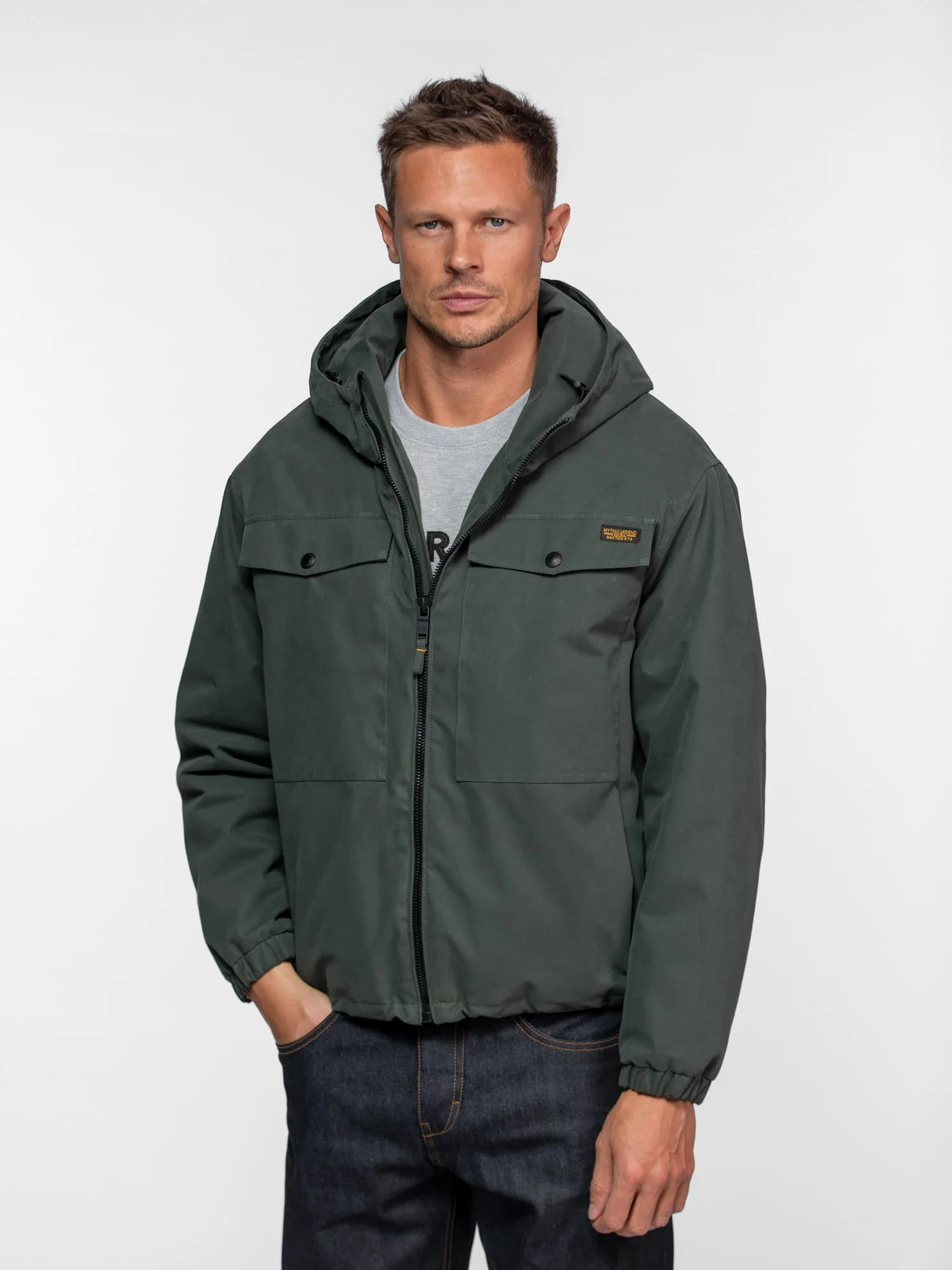 Frey - Parka courte capuche - Image 2