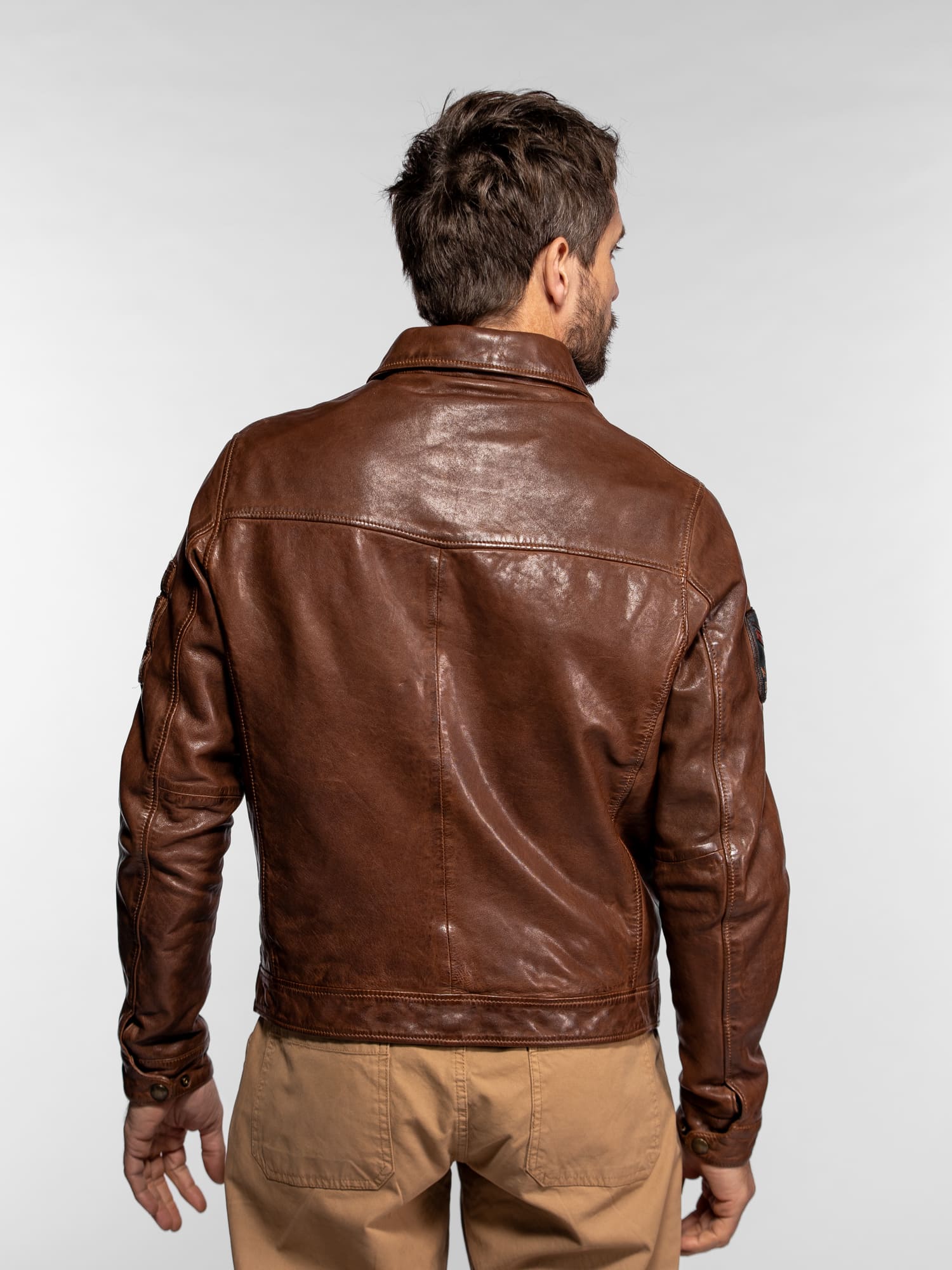 Fulton - Blouson cuir aviateur - Image 5