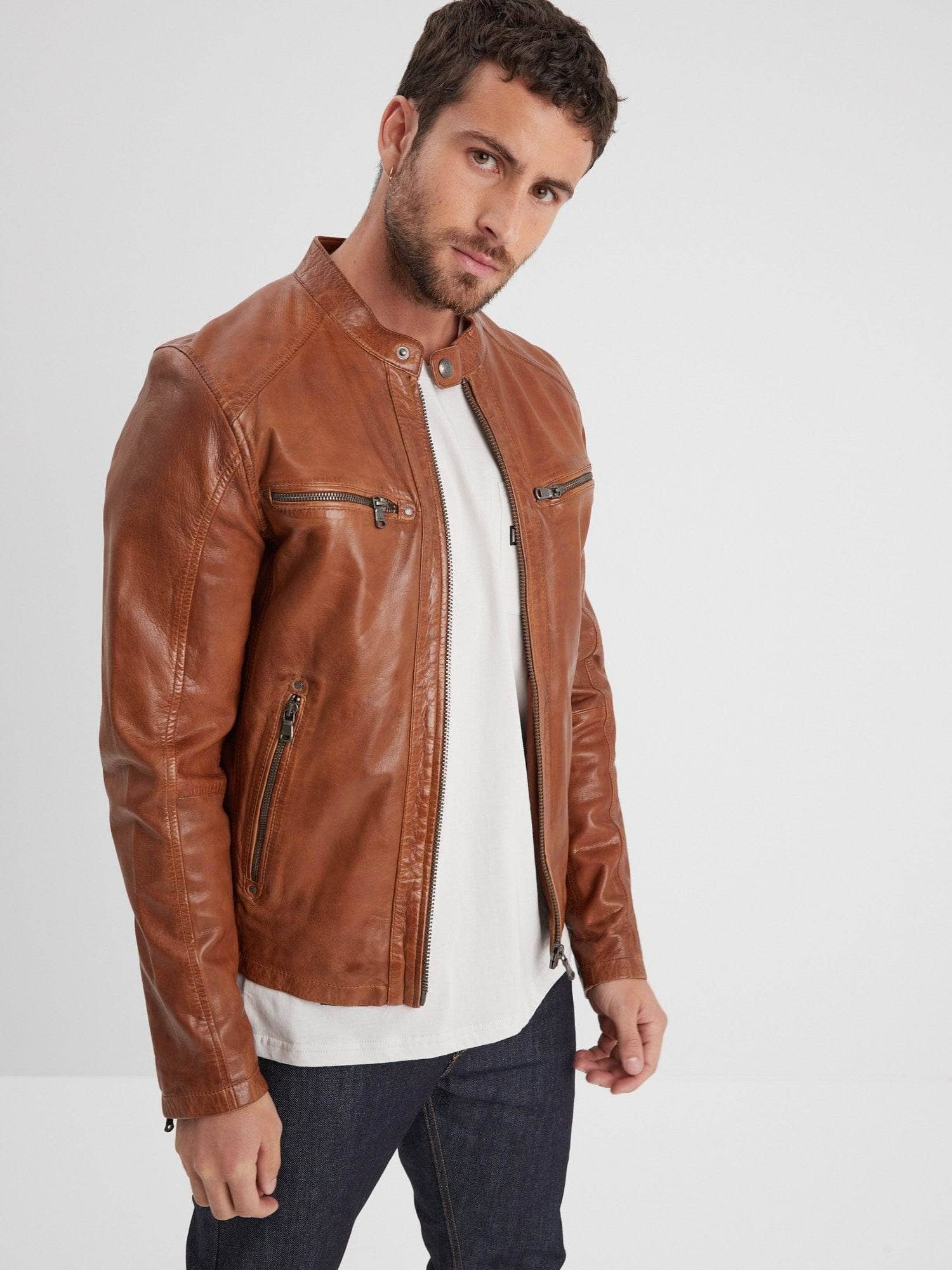 Gafino - Blouson cuir homme - Image 14