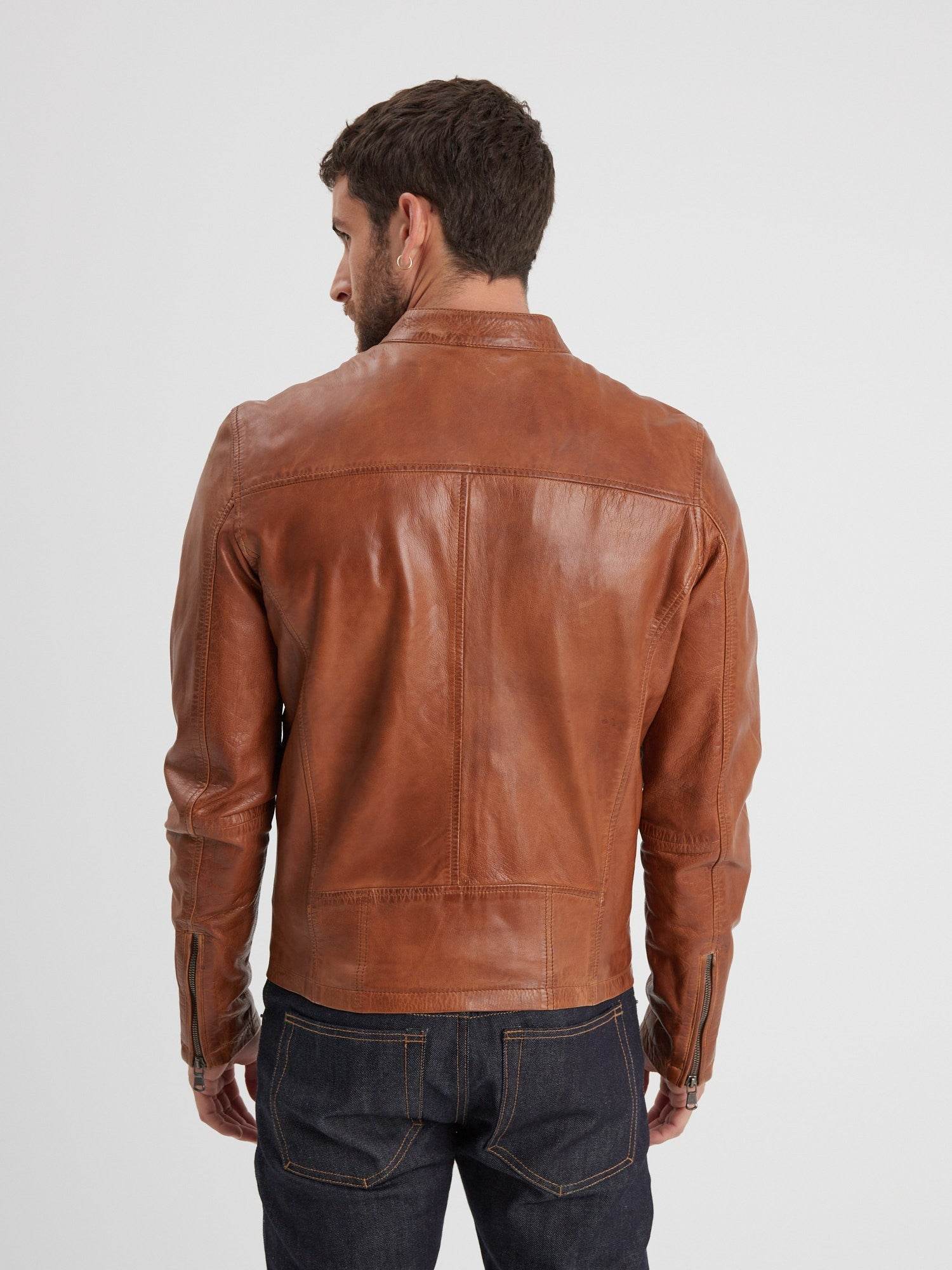 Gafino - Blouson cuir homme - Image 20