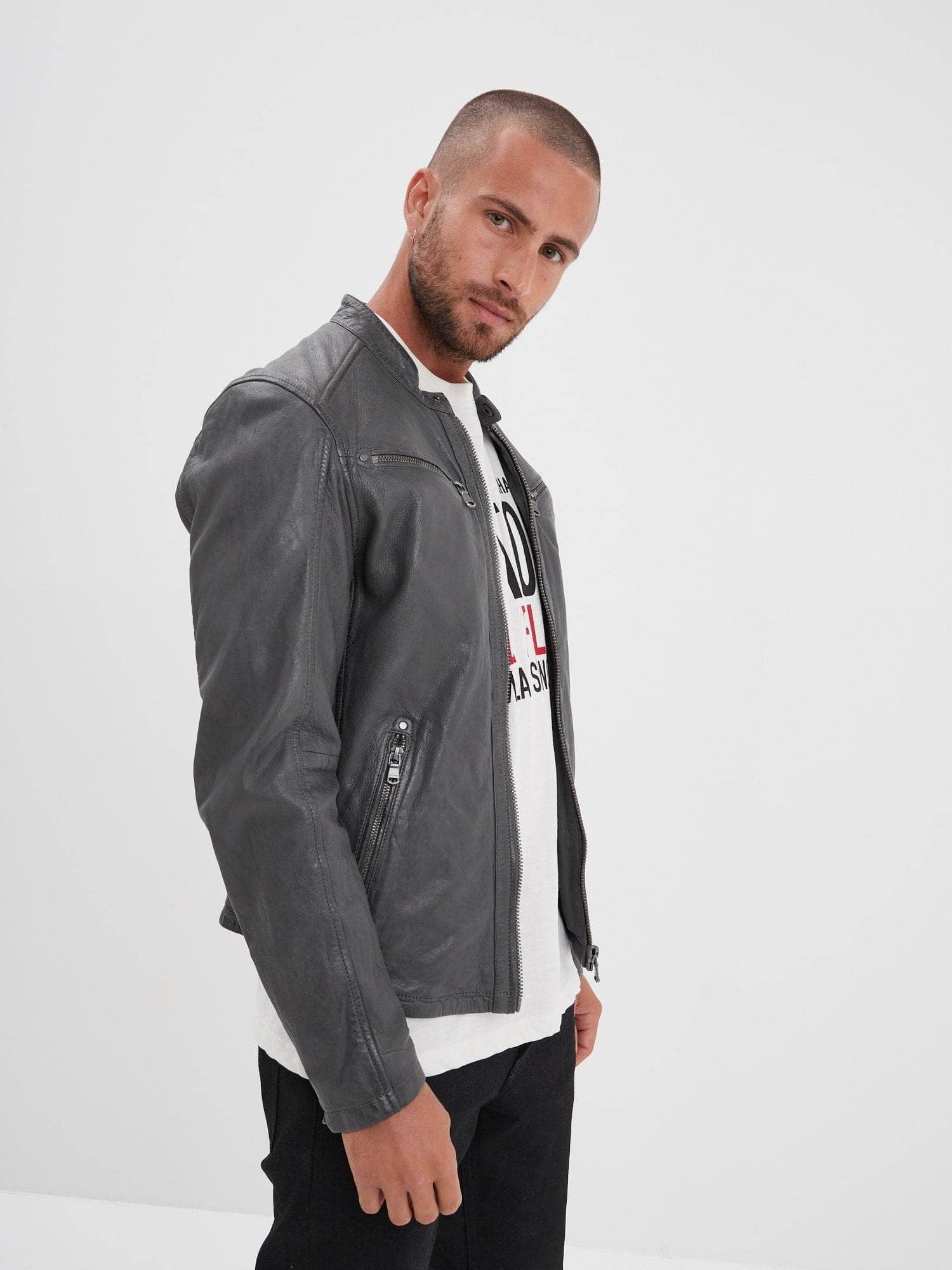 Gafino - Blouson cuir homme - Image 21