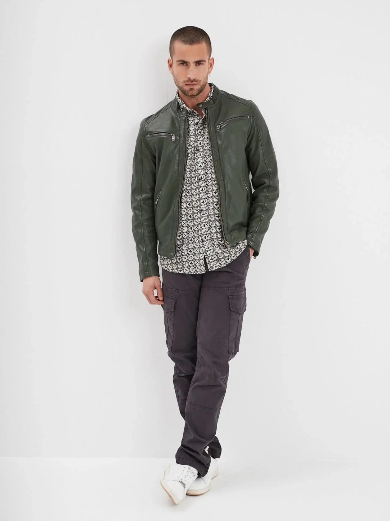 Gafino - Blouson cuir homme - Image 45