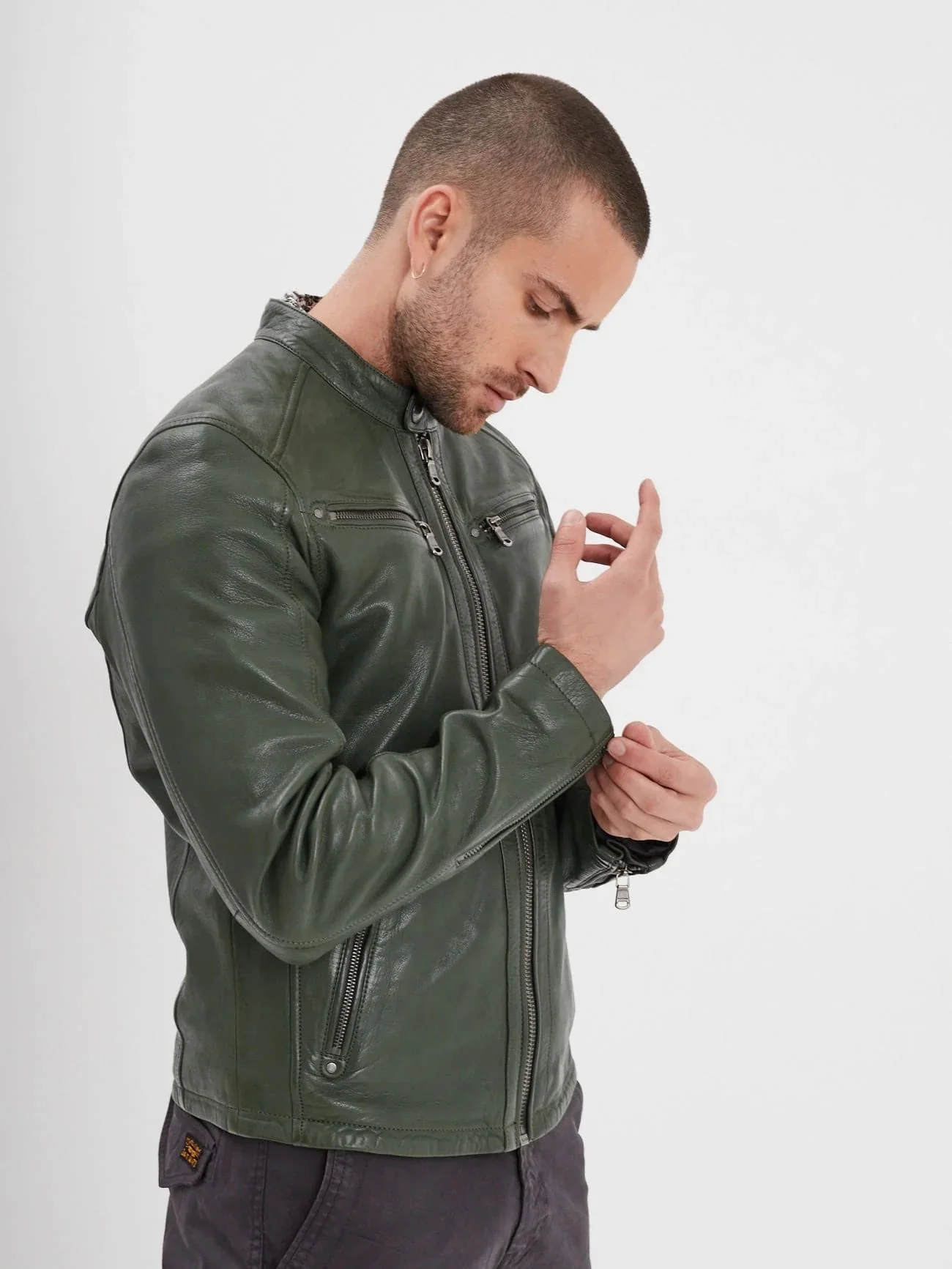 Gafino - Blouson cuir homme - Image 46