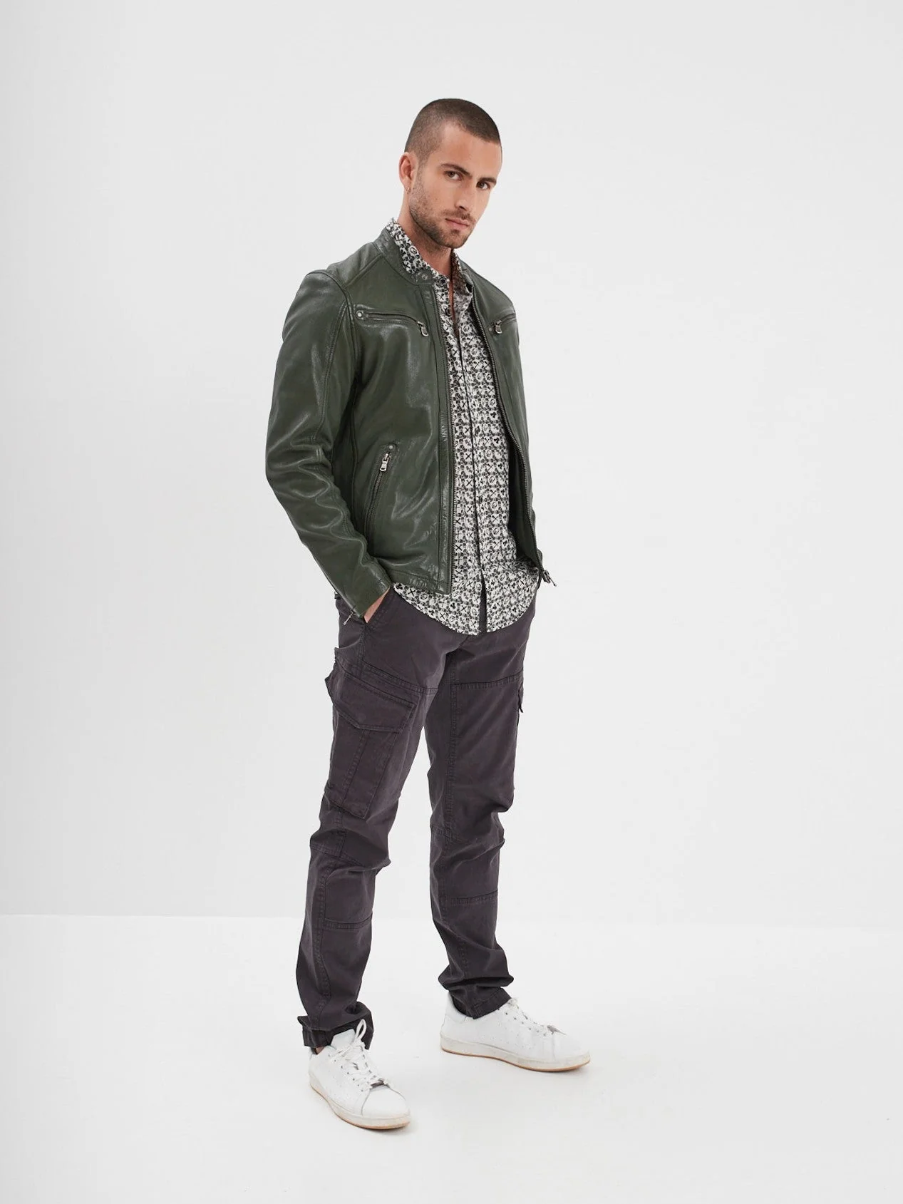 Gafino - Blouson cuir homme - Image 51