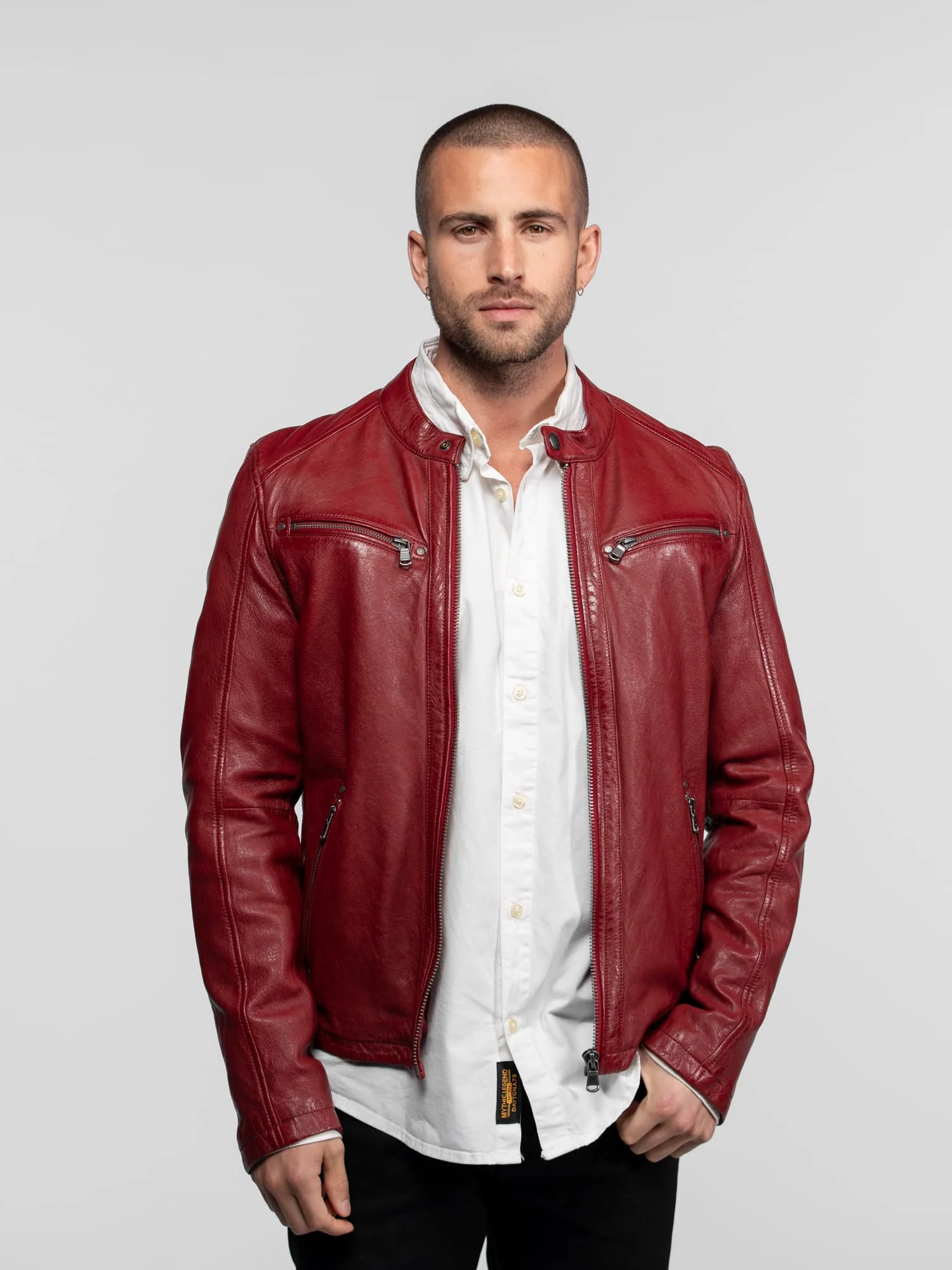 Gafino - Blouson cuir homme - Image 58