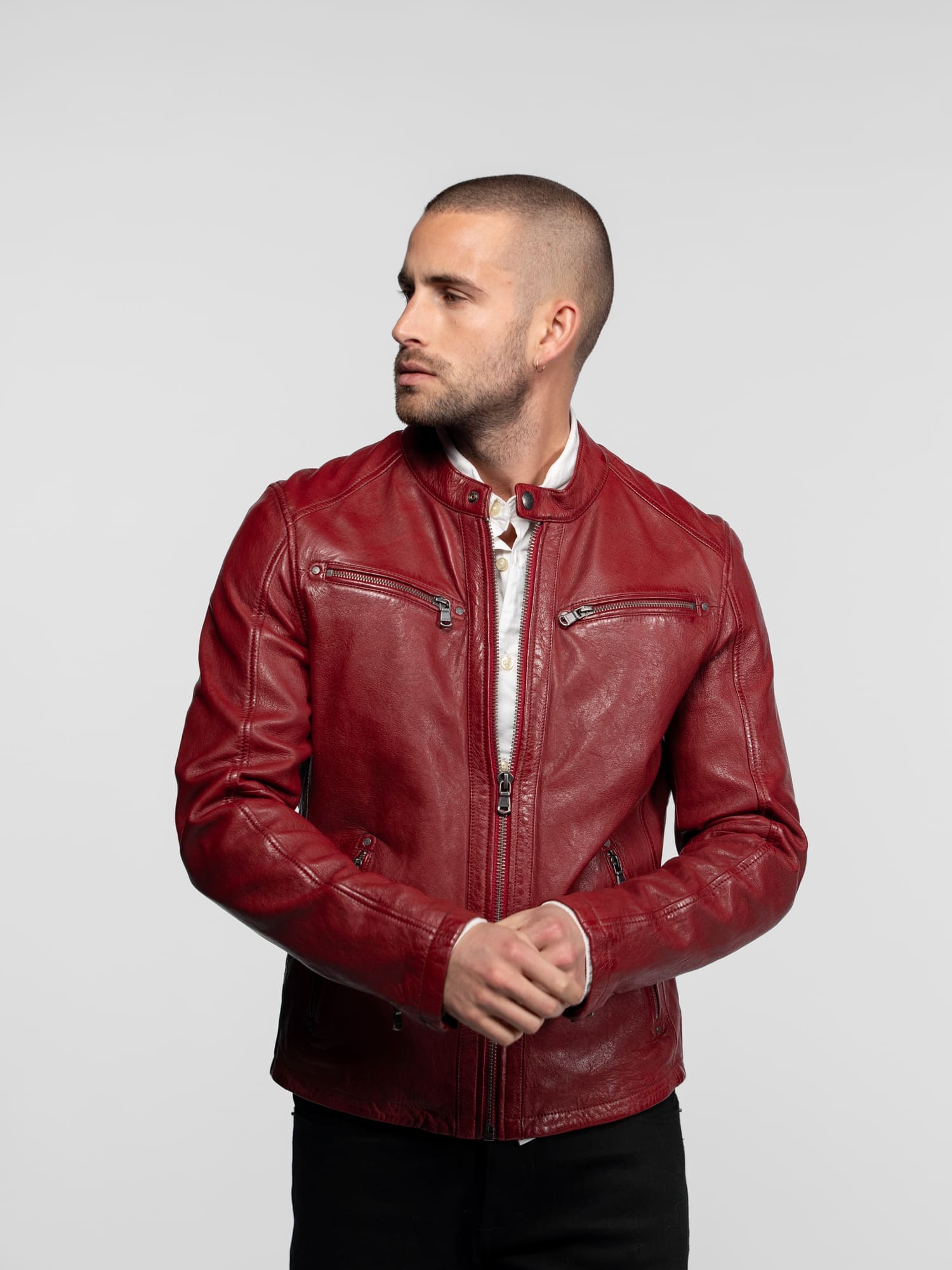 Gafino - Blouson cuir homme - Image 59