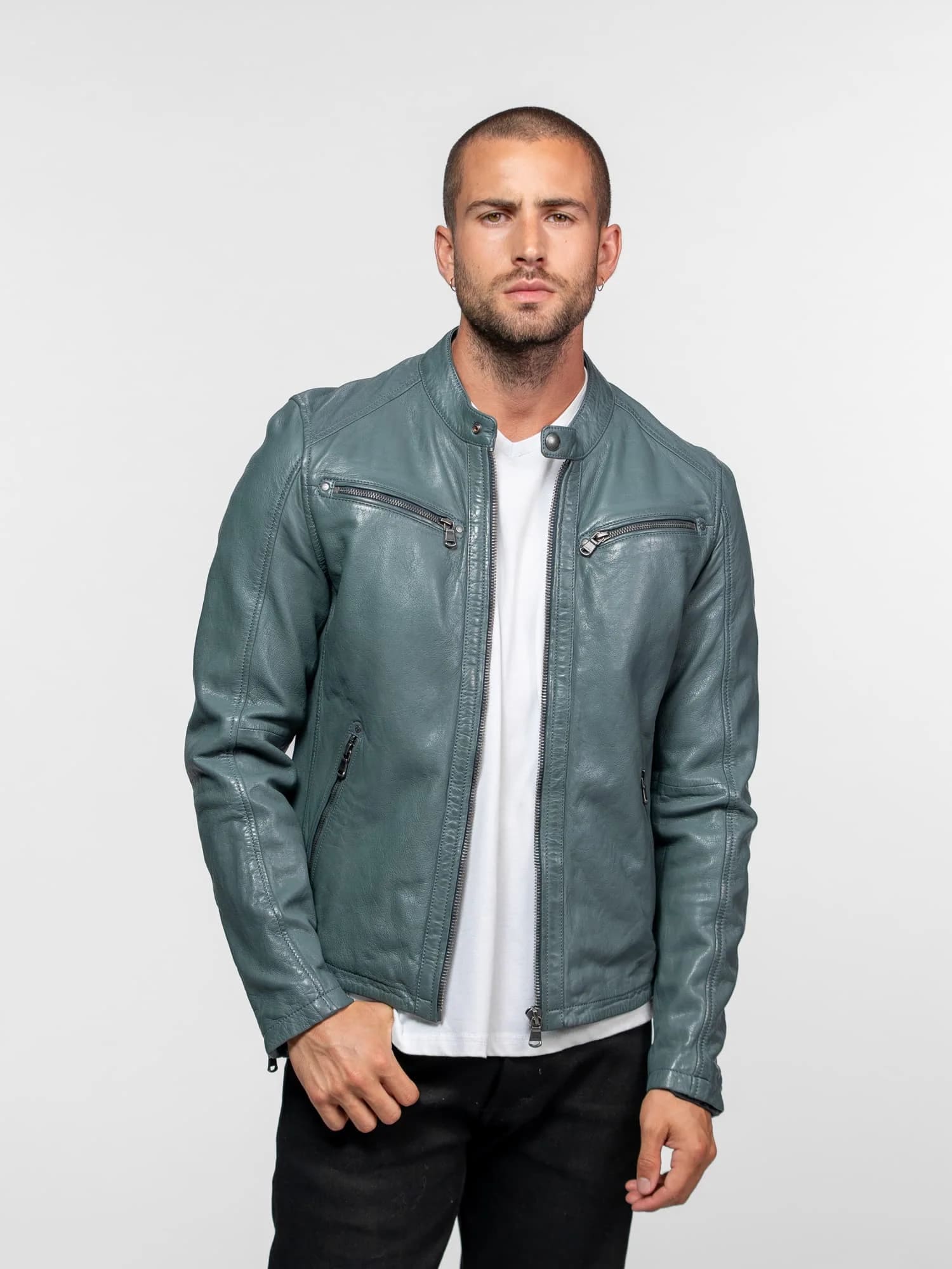 Gafino - Blouson cuir homme - Image 63