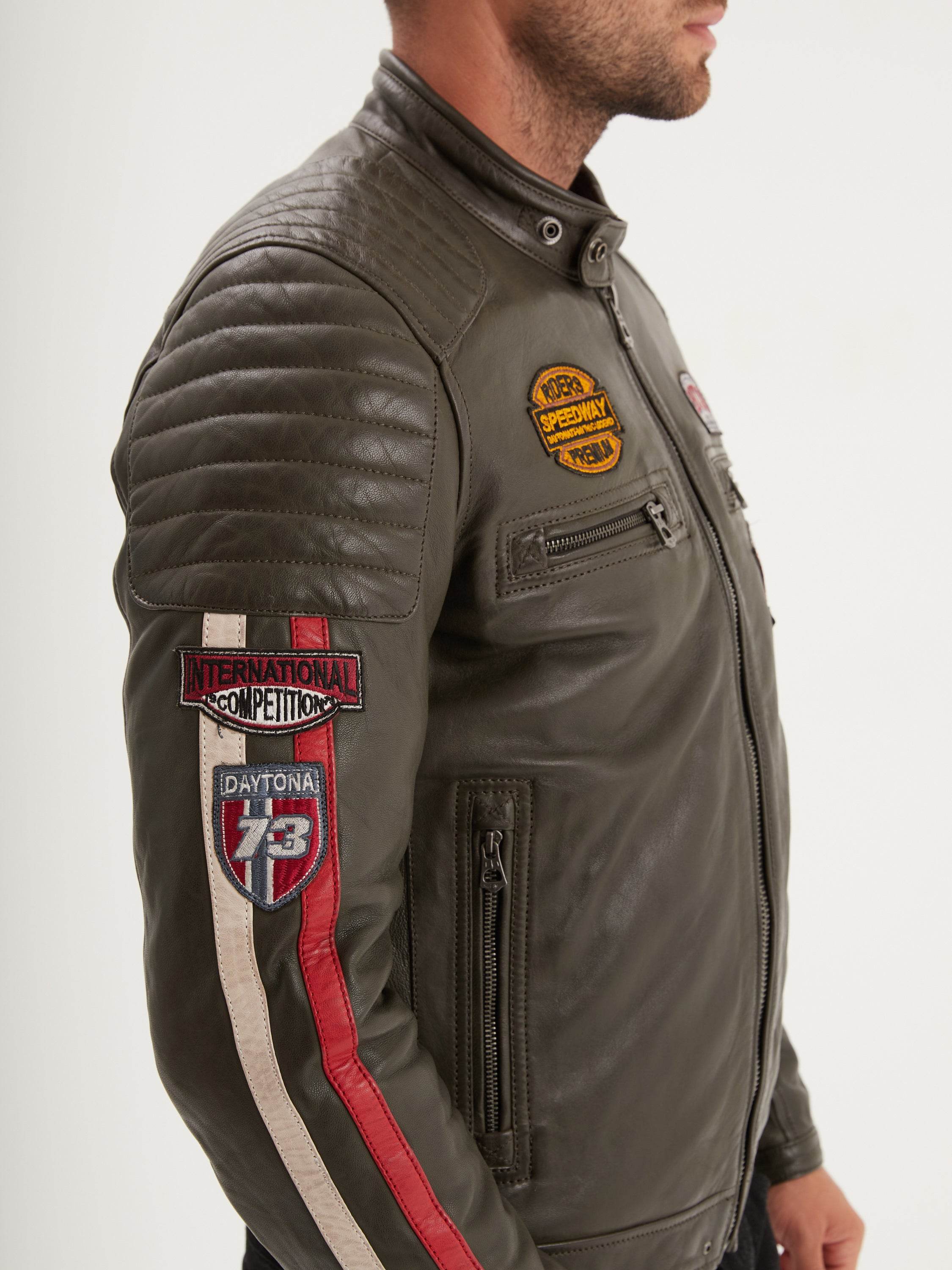 Gasly - Blouson cuir motard - Image 10