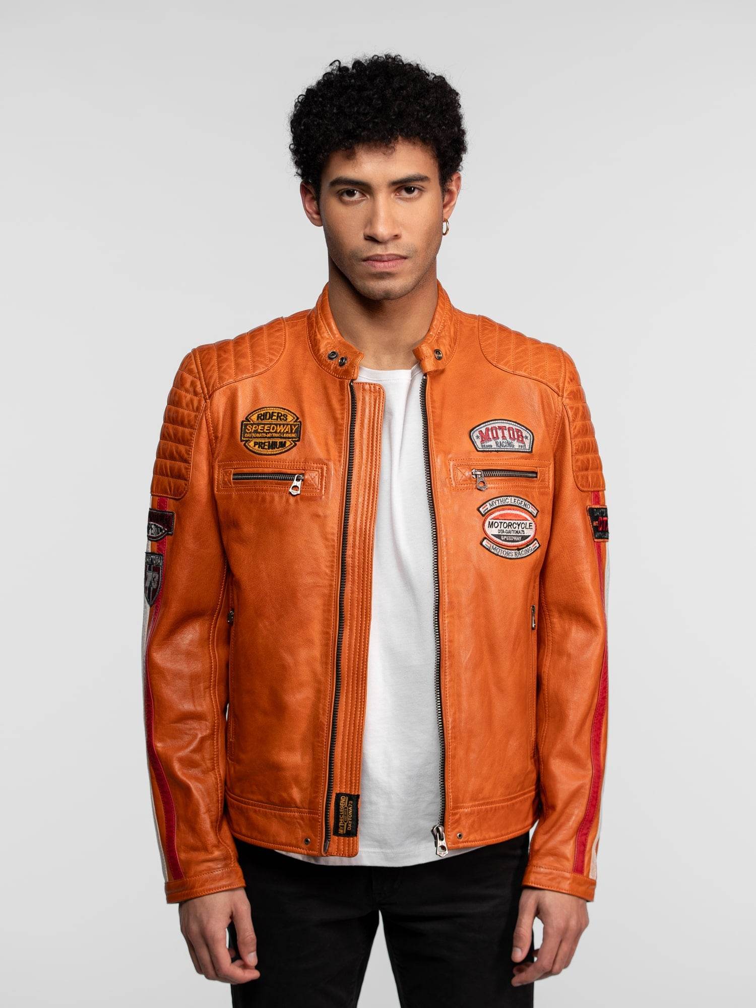 Gasly - Blouson cuir motard - Image 19