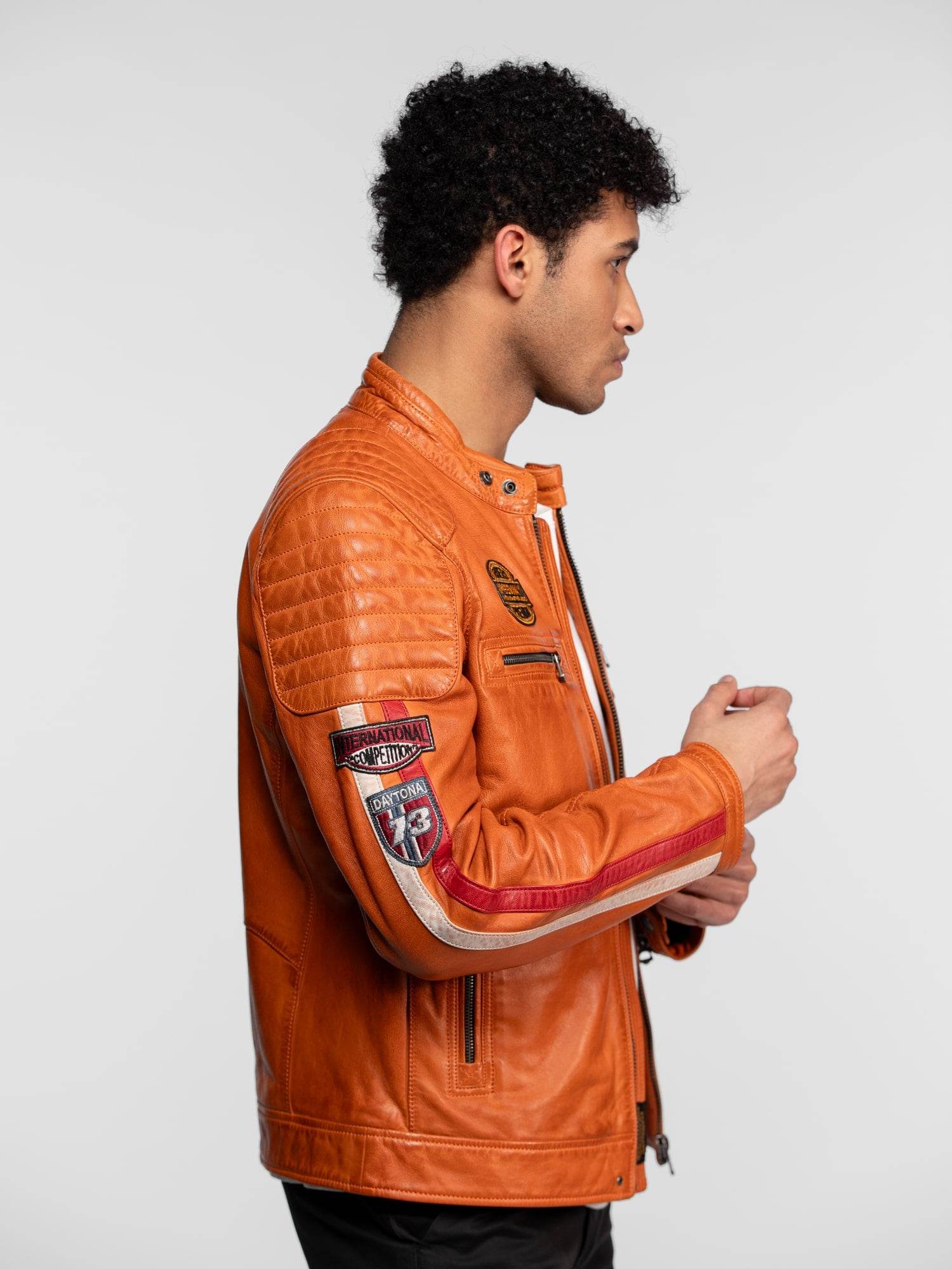Gasly - Blouson cuir motard - Image 20