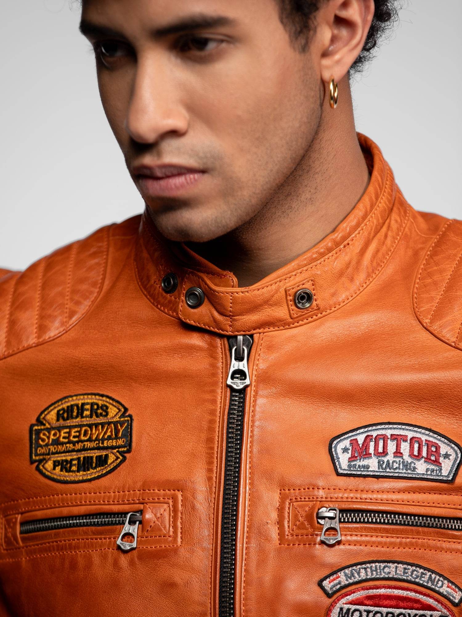 Gasly - Blouson cuir motard - Image 23