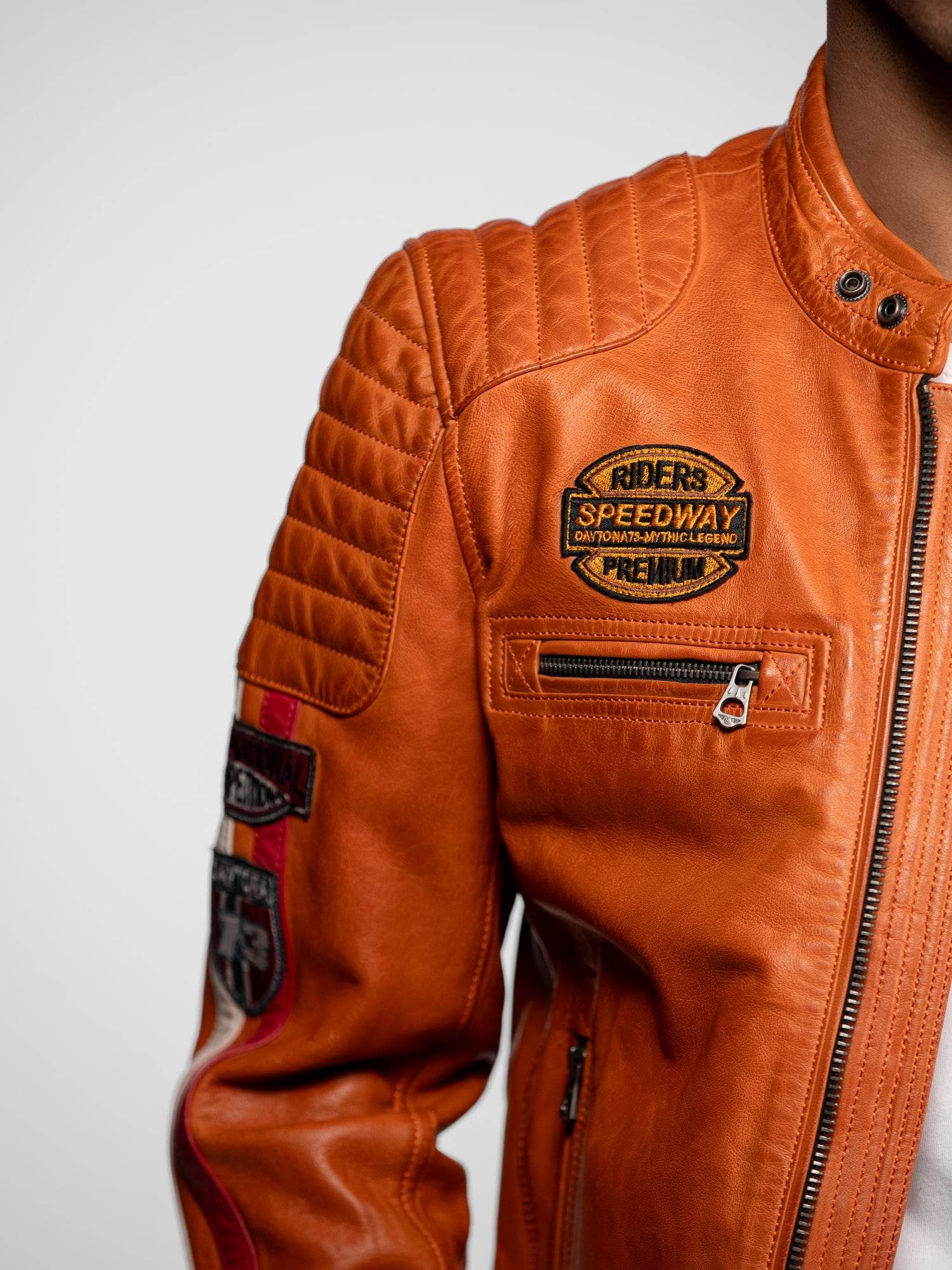 Gasly - Blouson cuir motard - Image 24